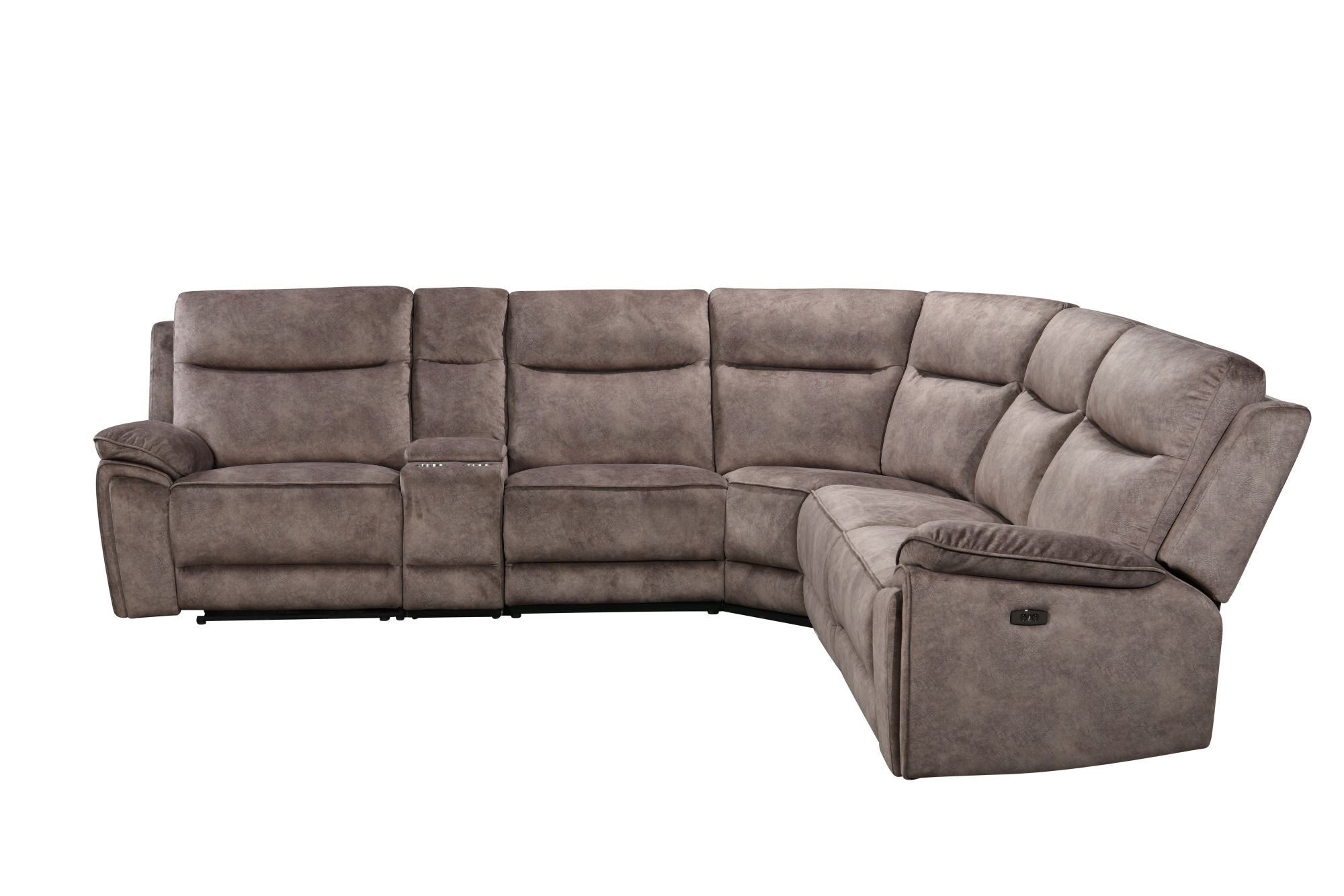 Sectional couch deals with electric recliner