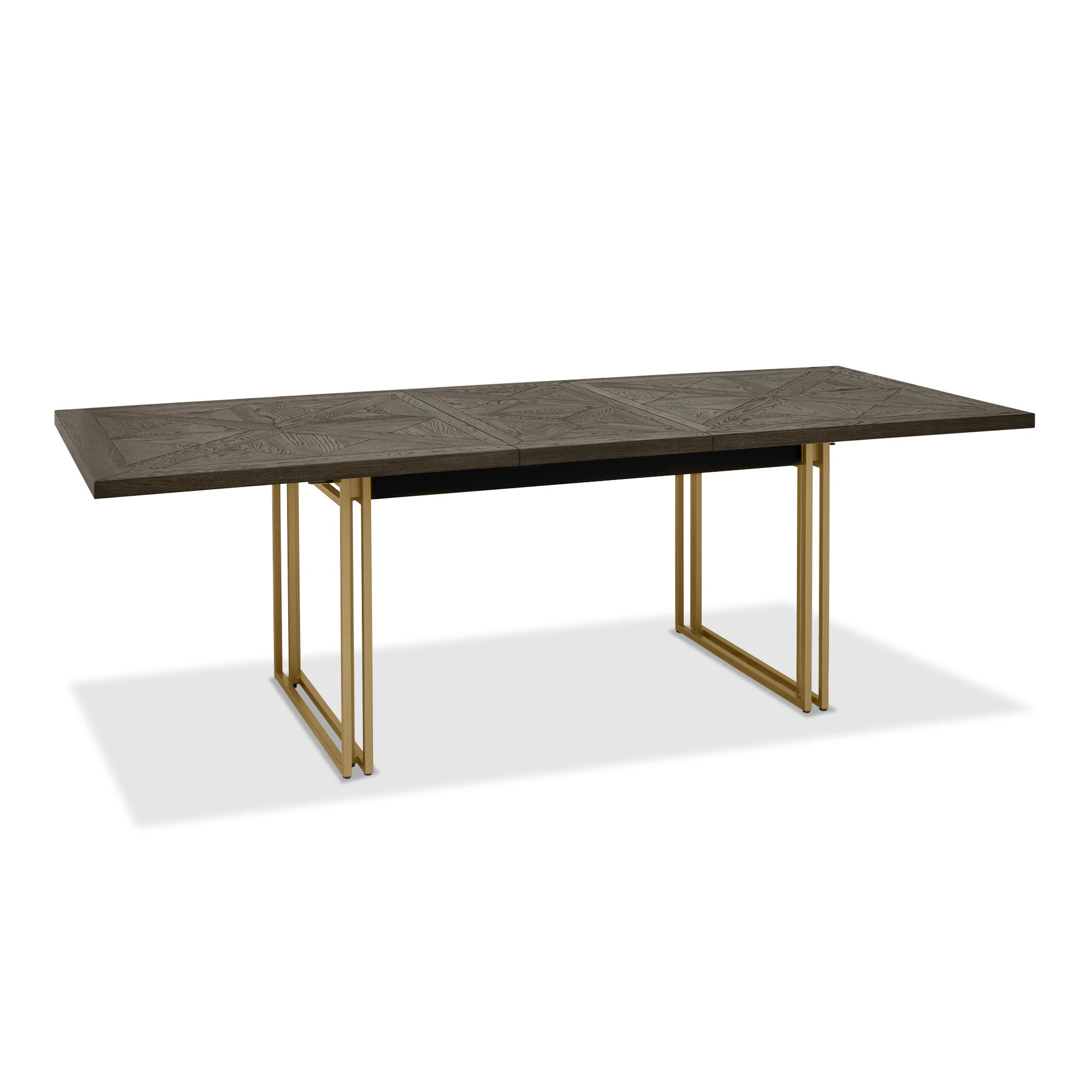 Lindos Fumed Oak 6-8 Extension Dining Table
