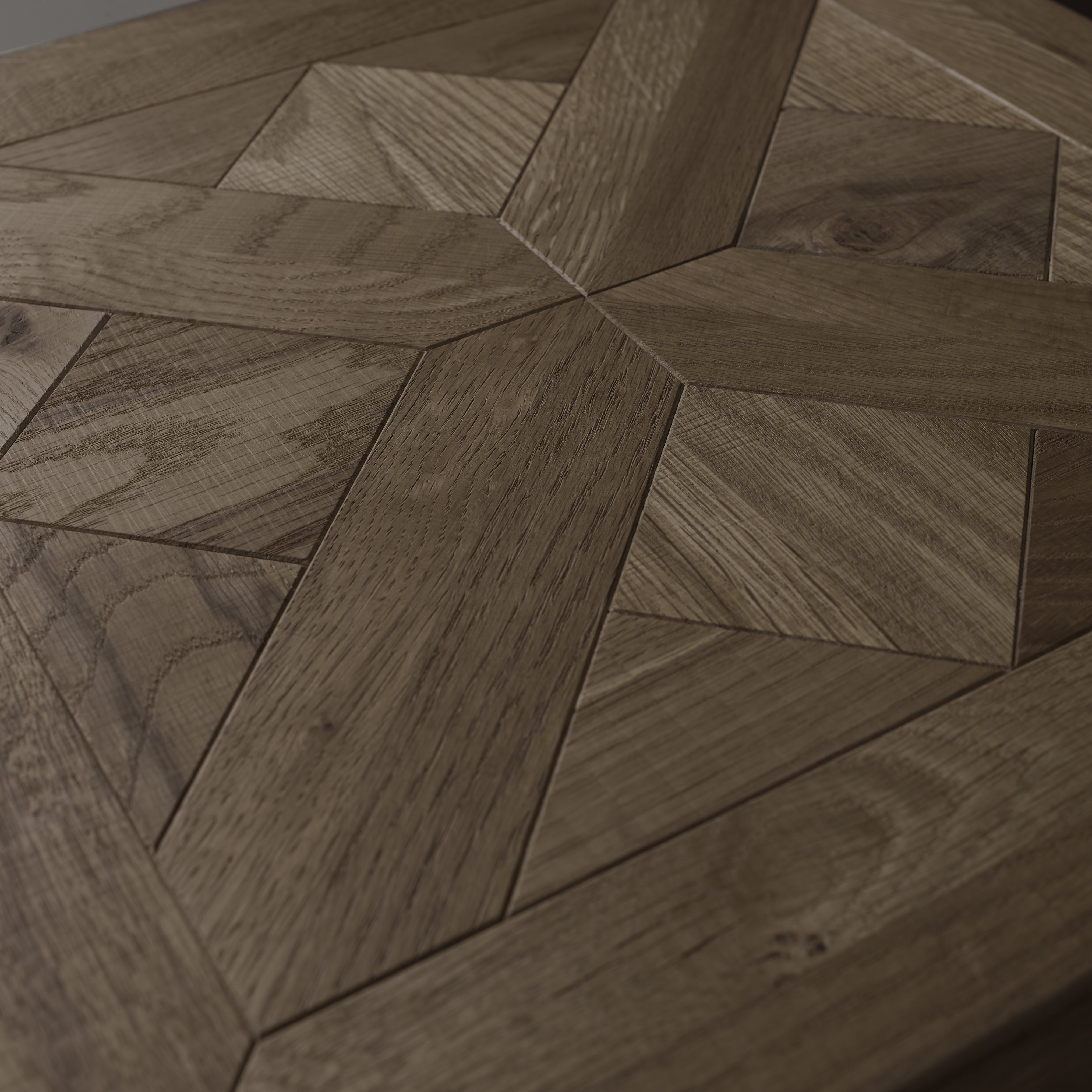 Lindos Fumed Oak Coffee Table