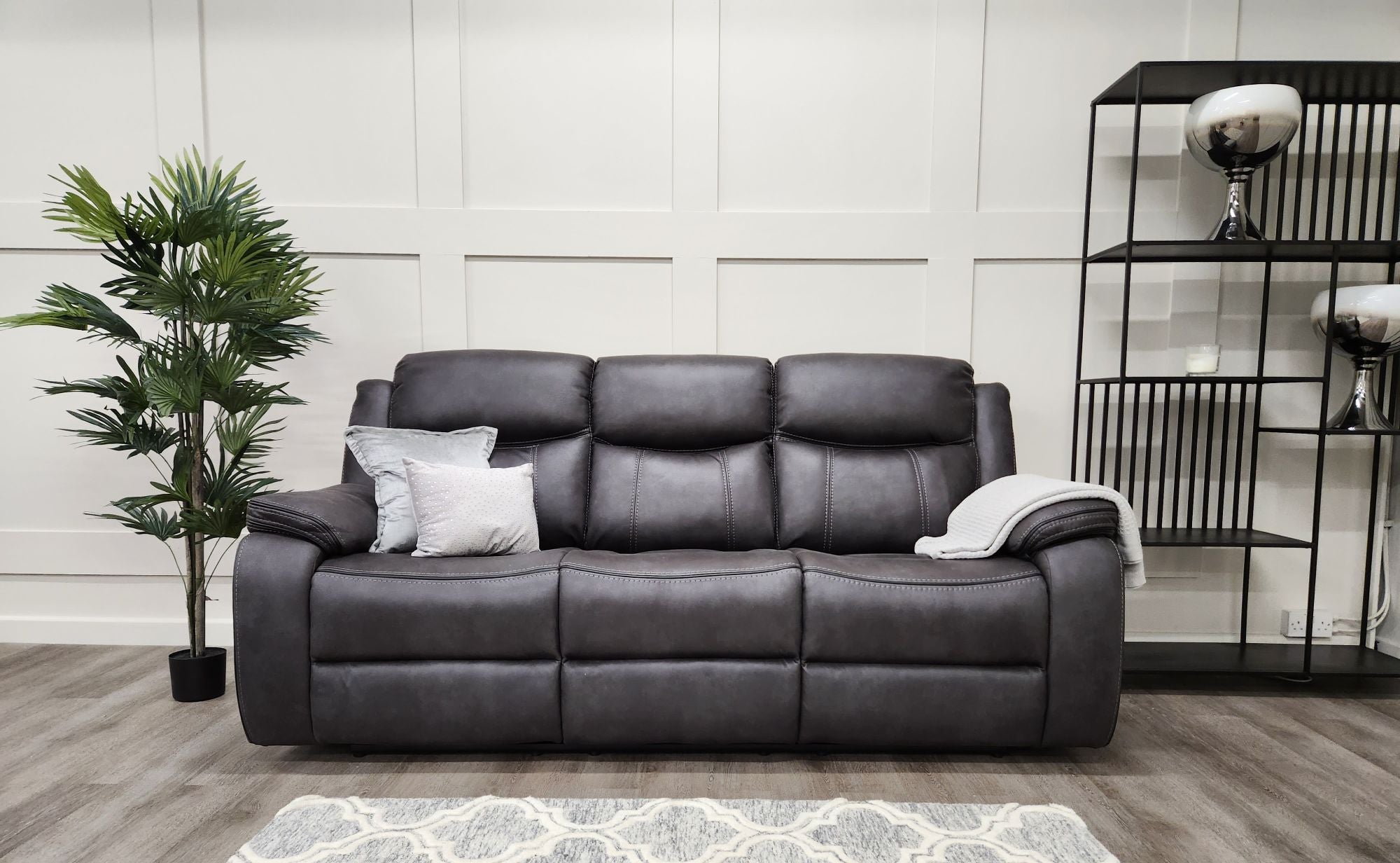 Lotus 3 Seater Tech Power Recliner