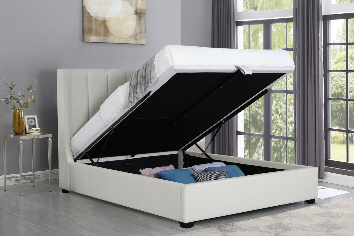 Image of the Savoy Ottoman Bed Frame showing its storage options