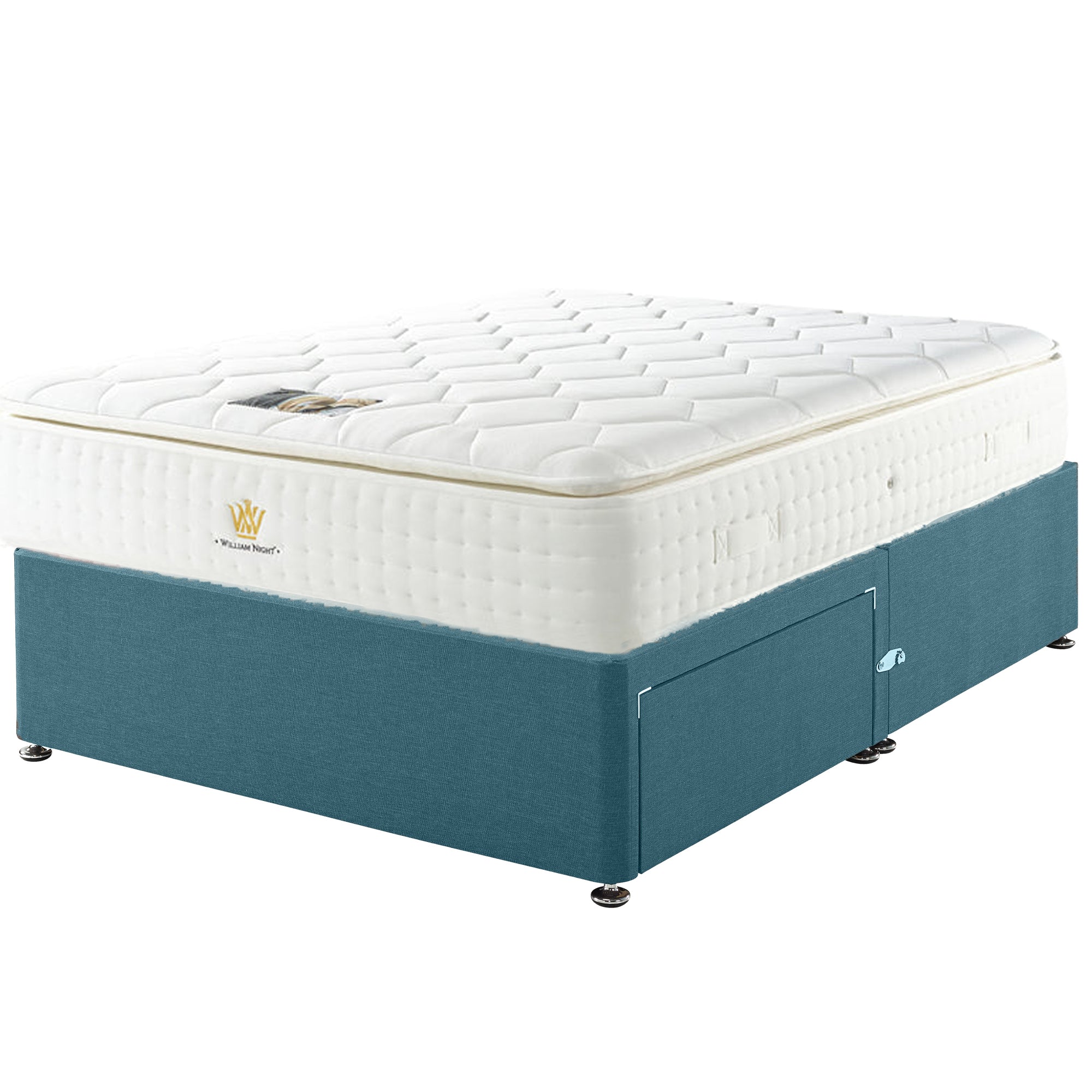 Divan Base including Latex Pillow Top 5000 Mattress