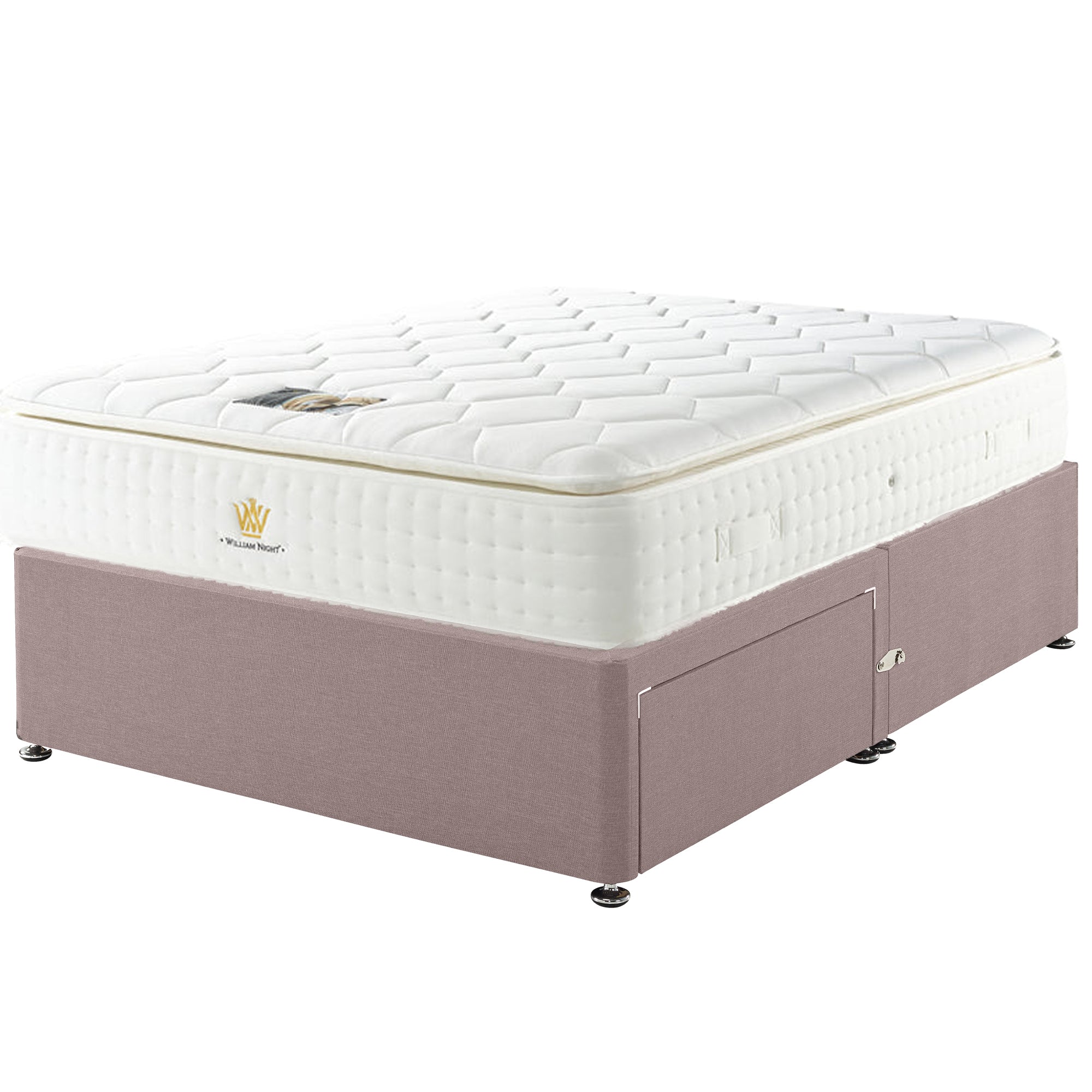 Divan Base including Latex Pillow Top 5000 Mattress