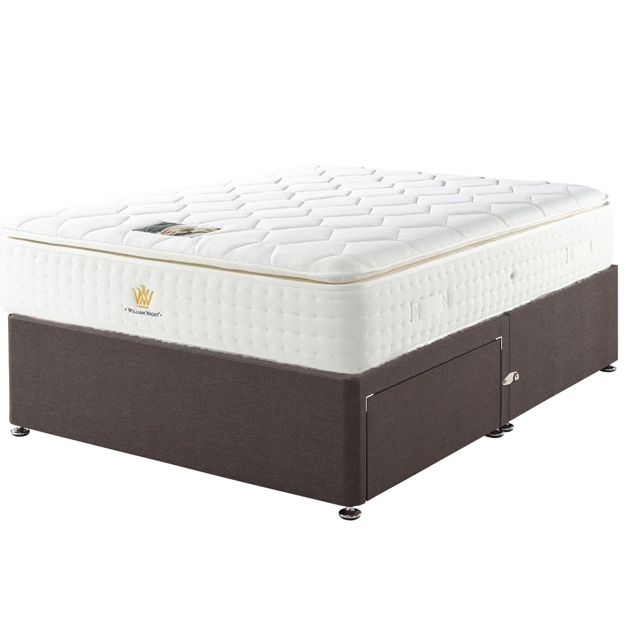 Divan Base including Latex Pillow Top 5000 Mattress