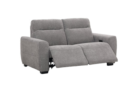 Angled view of the Florida 2 Seater Recliner Sofa in its reclined position
