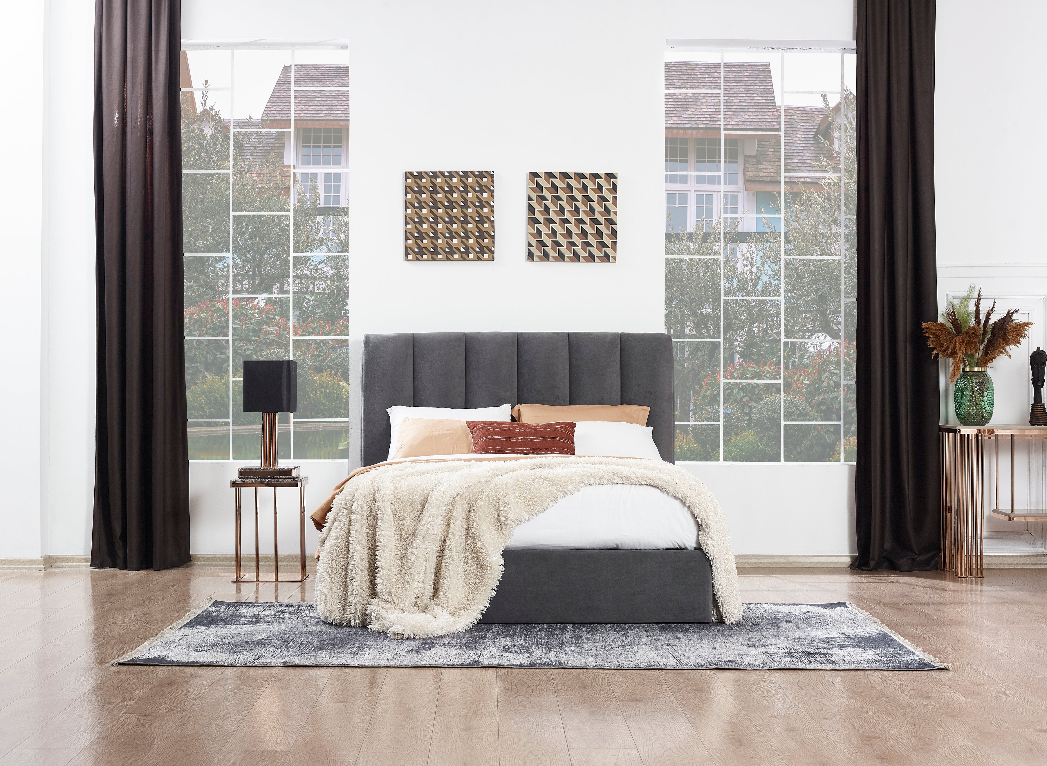 Carlos Double Ottoman Bed Frame