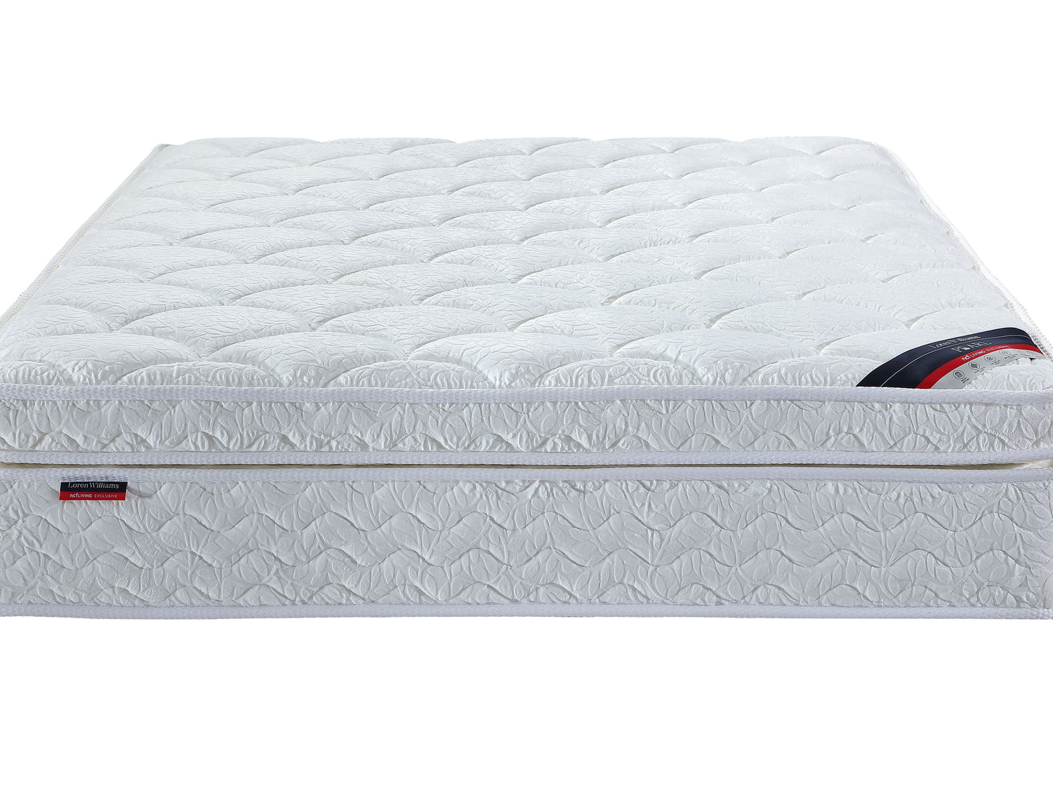 Side image of the Pearl Pocket sprung Mattress