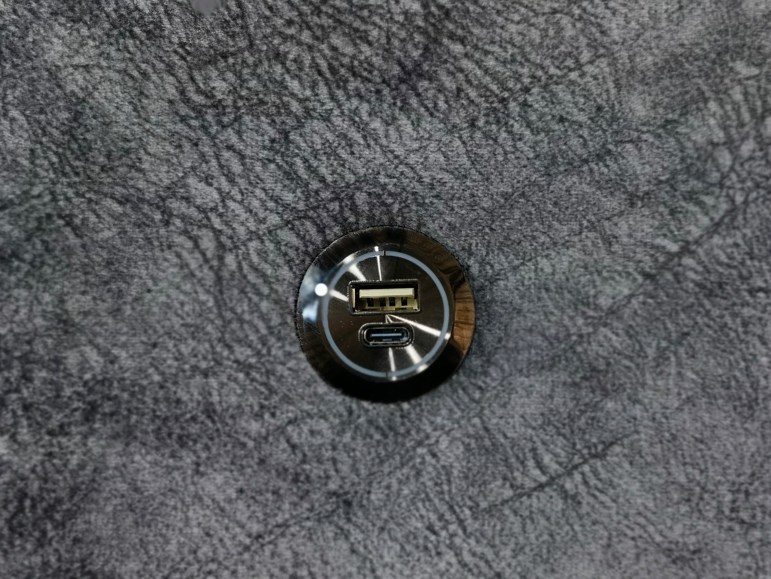 Image of the usb port from the Park Lane End Opening Ottoman Bed Frame