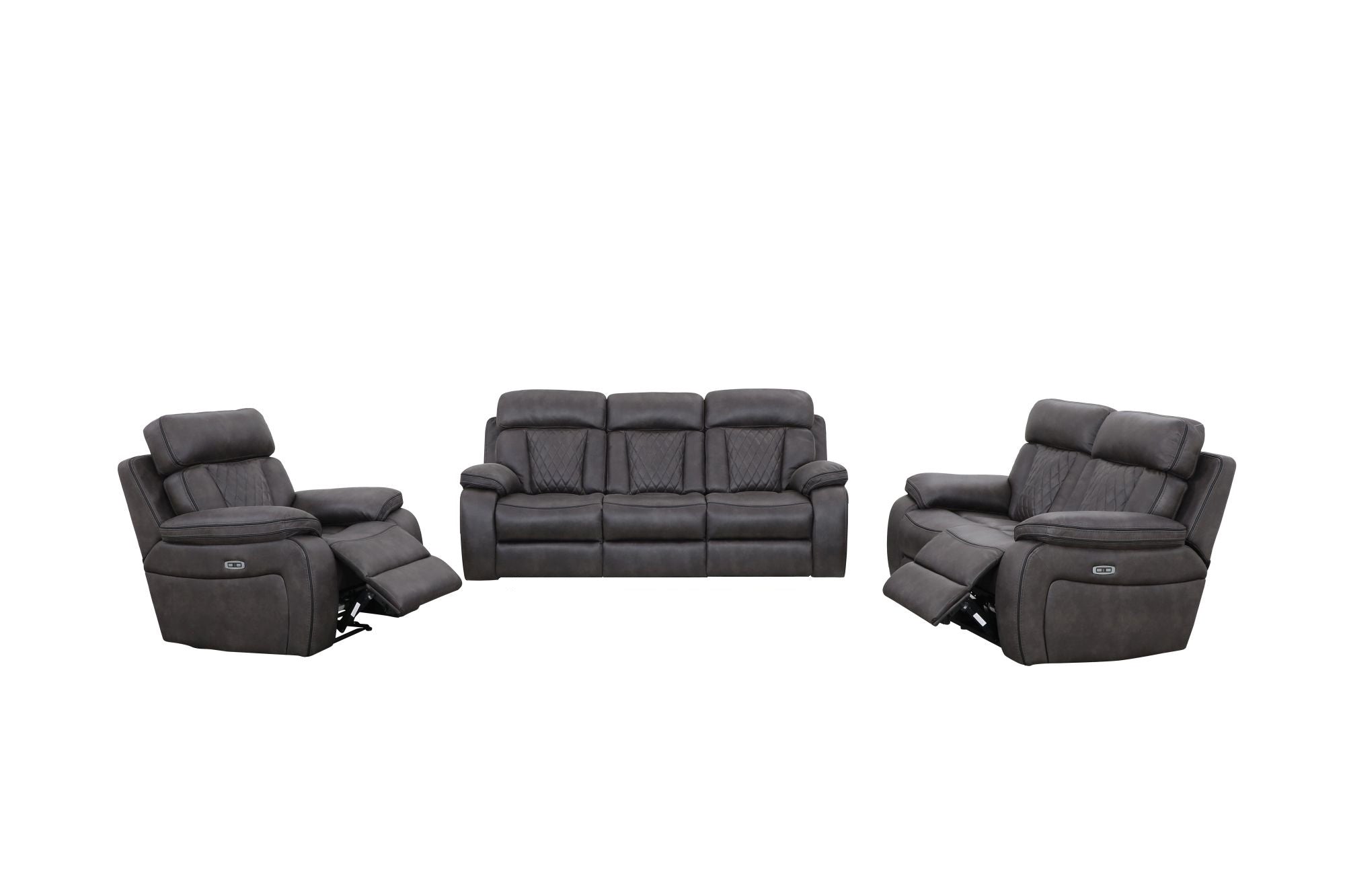 Kobe 2-Seater Power Reclining Sofa - Sleek Comfort & Style