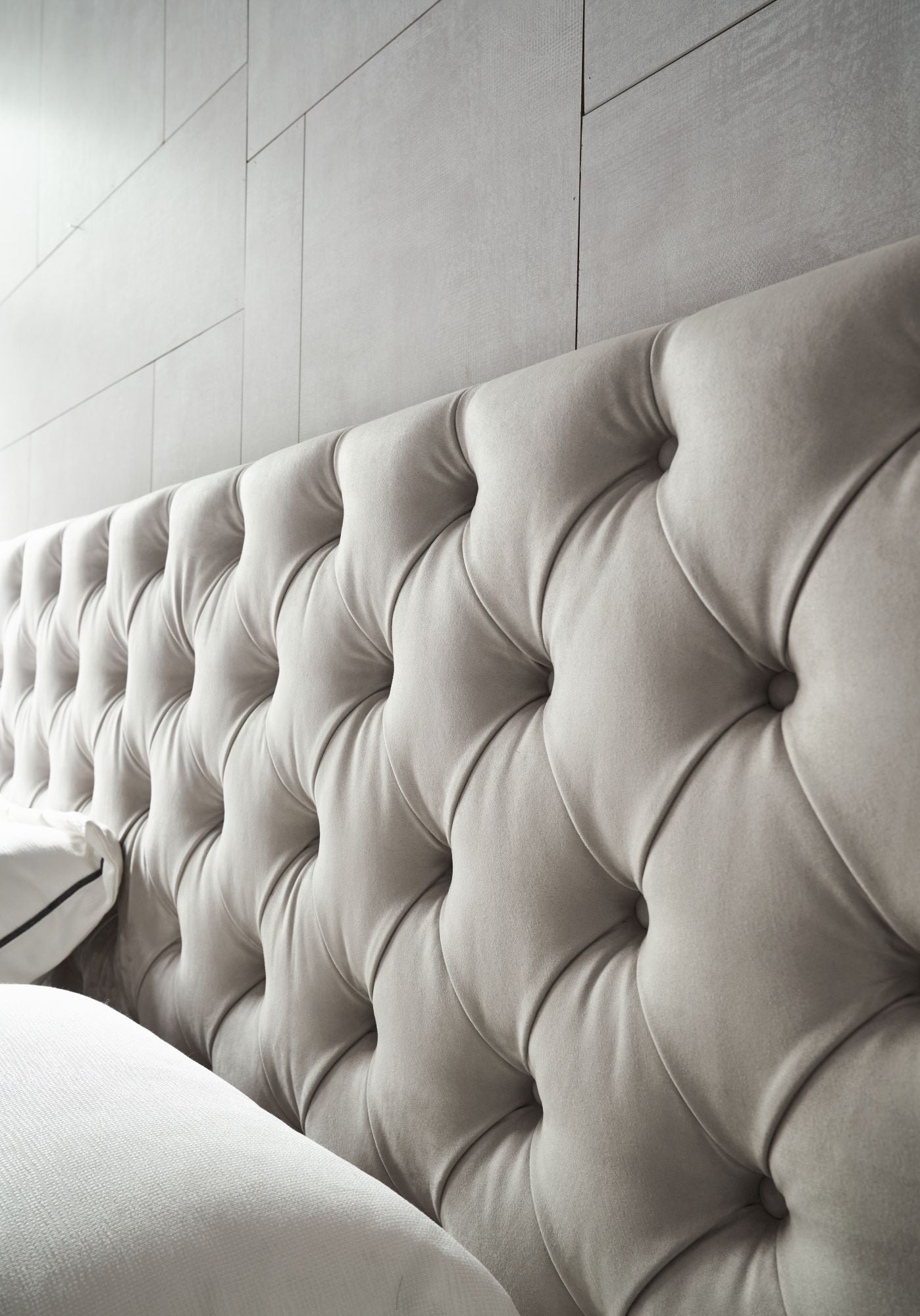 Royal Headboards in Beige Nubuk for colour