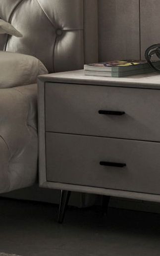 Beige royal bedside draw unit