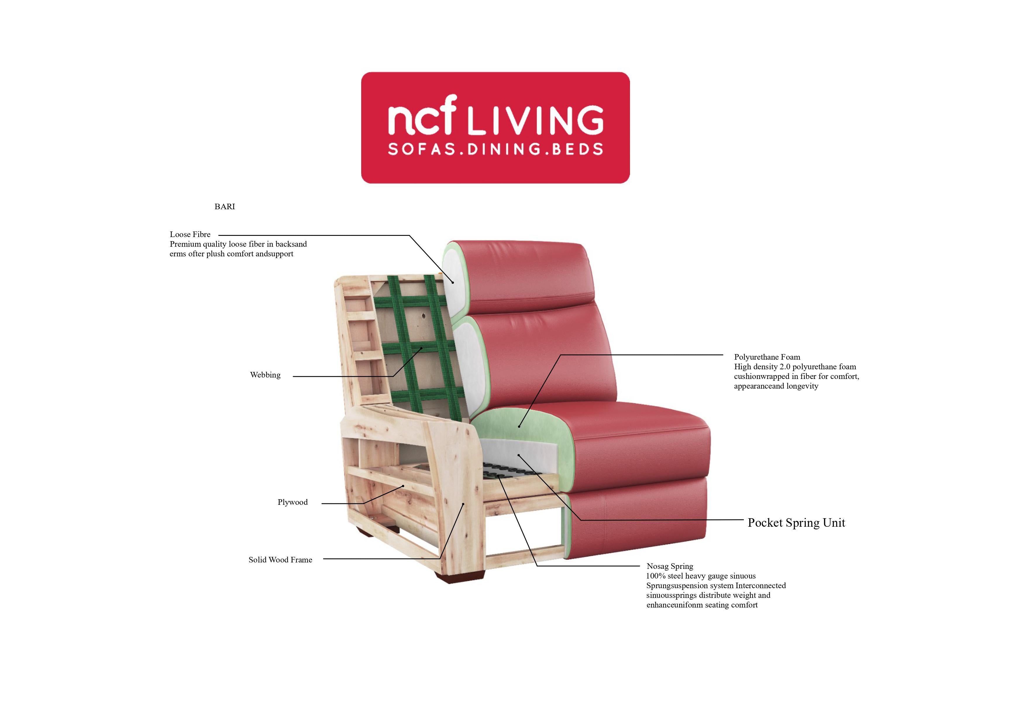 Bari Static Armchair