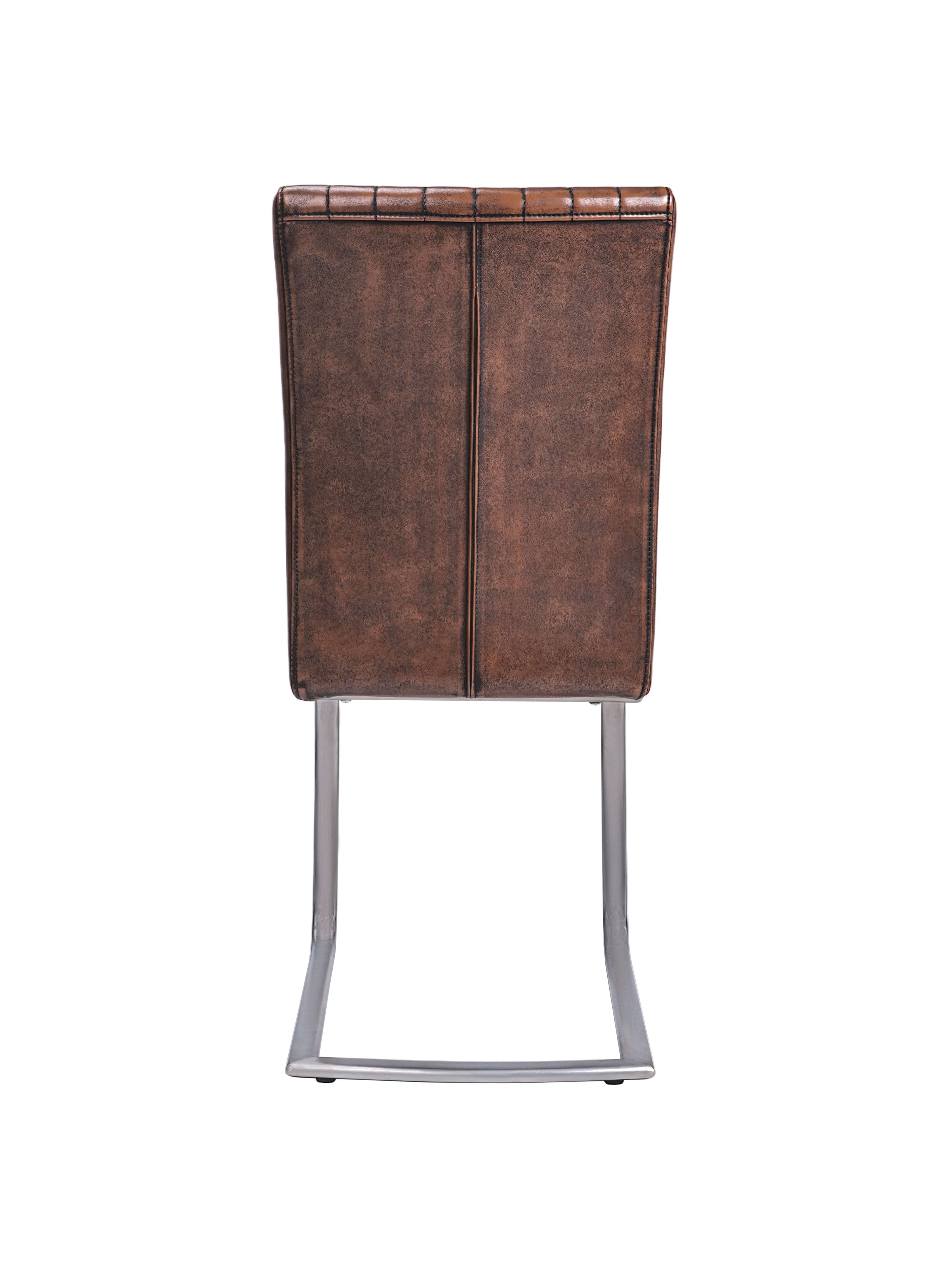 Vespa Cantilever Dining Chair Faux Leather (Pair)