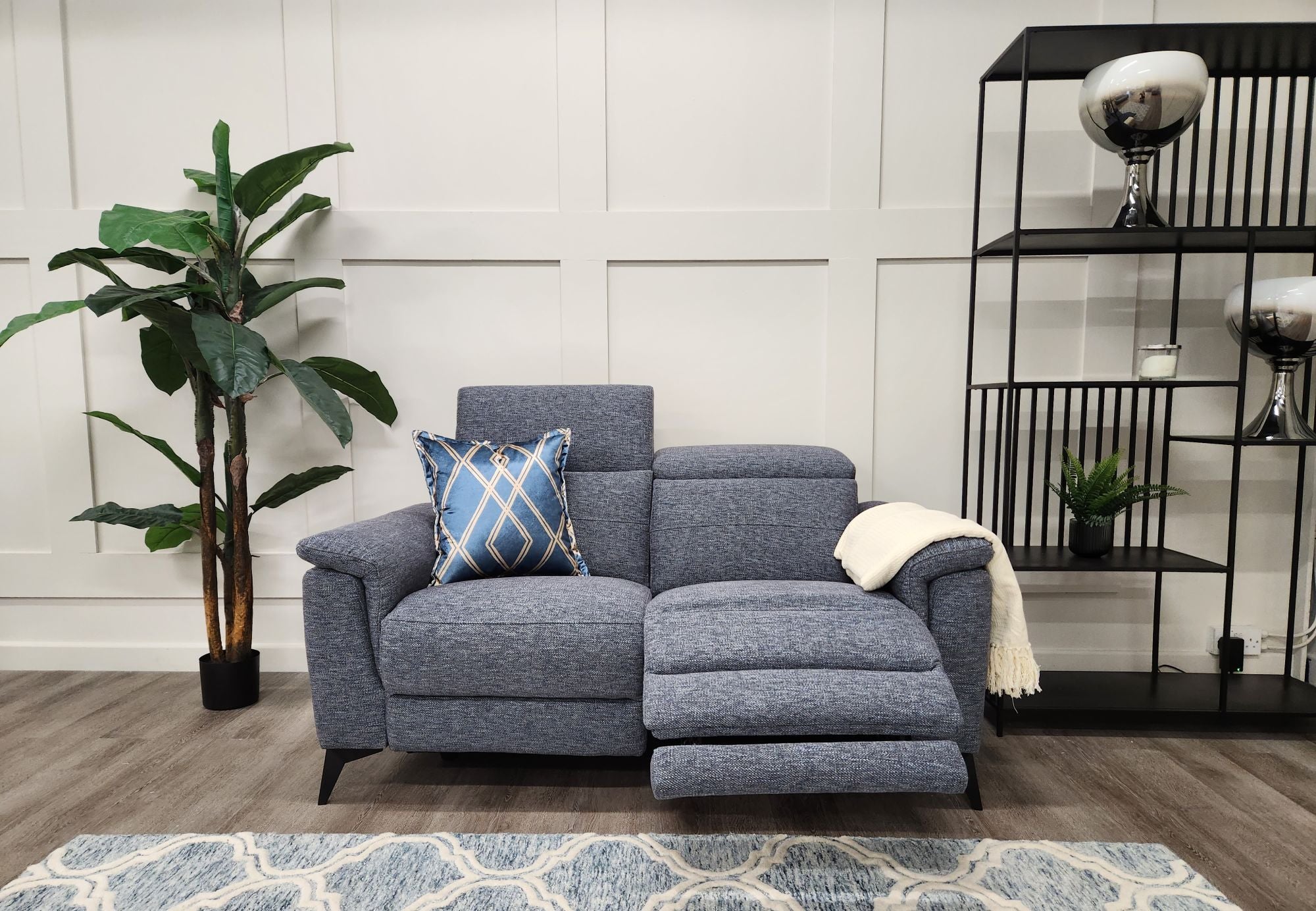 Clio 2 Seater Power Recliner