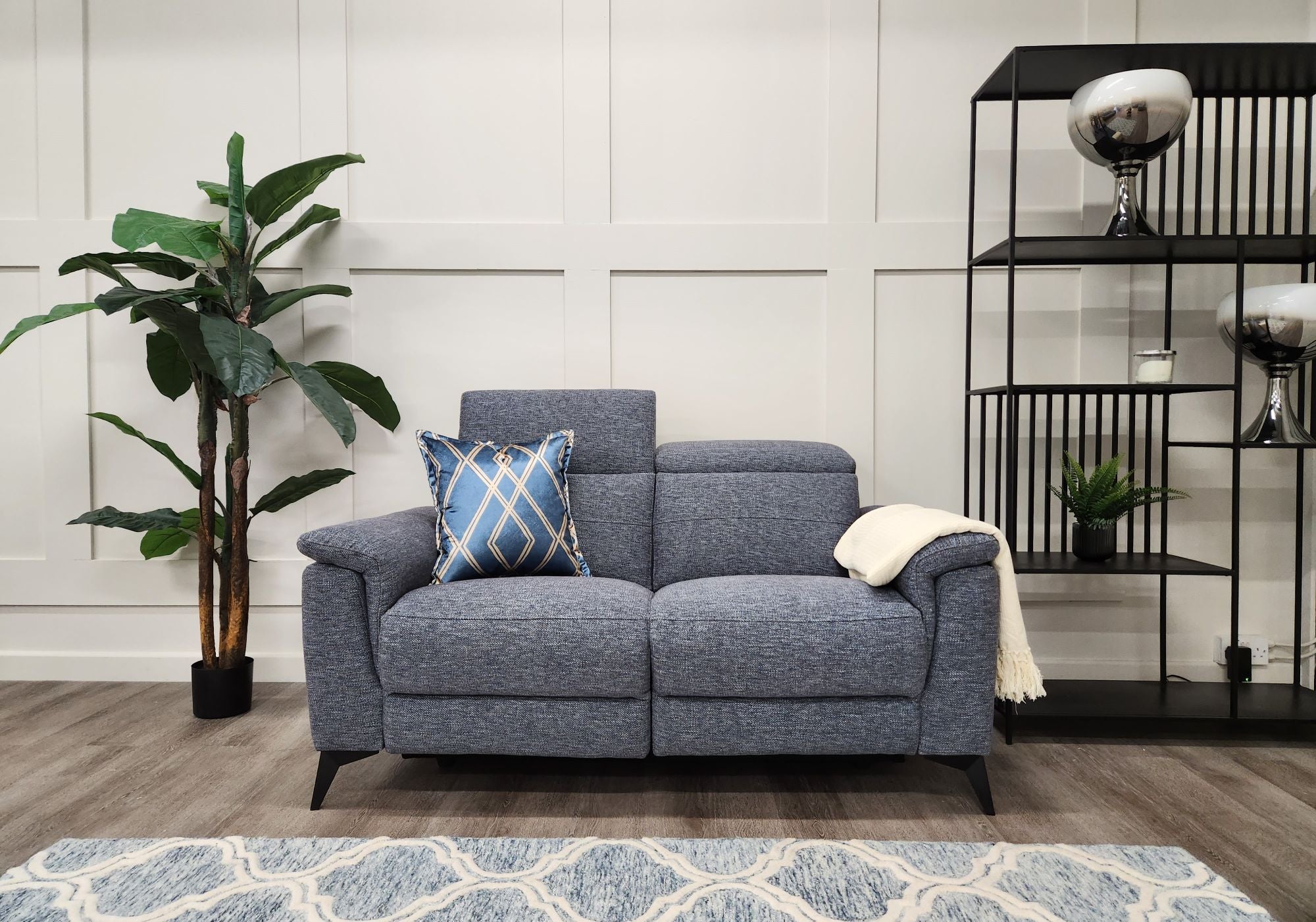 Clio 2 Seater Power Recliner