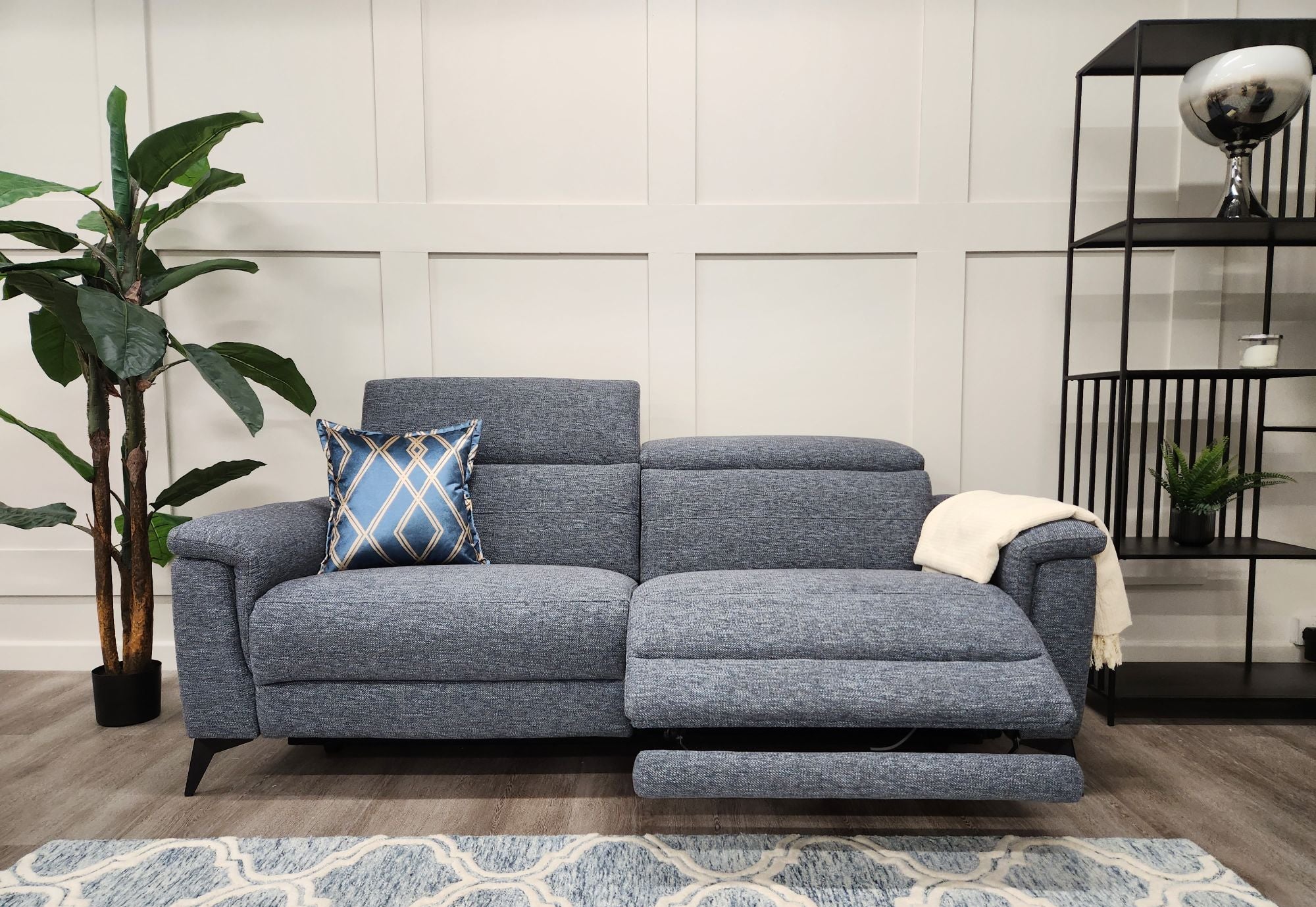 Clio 3 Seater Power Recliner