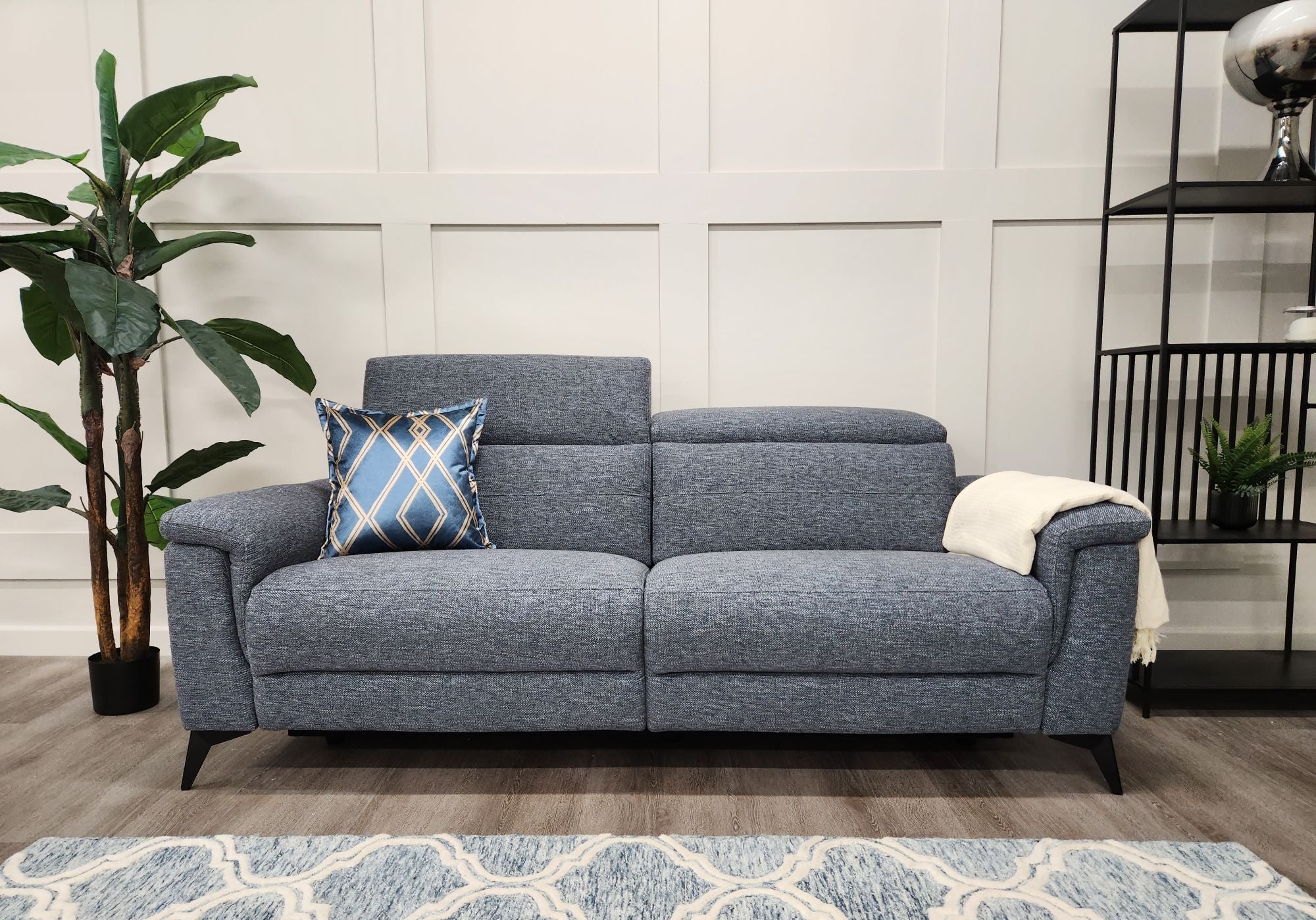 Clio 3 Seater Power Recliner