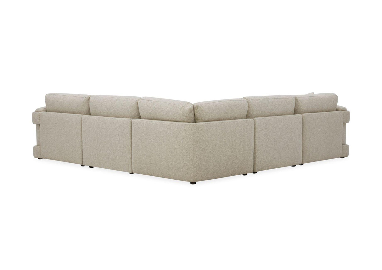 Cloud 2 Corner 2 Modular Static Sofa with Stool