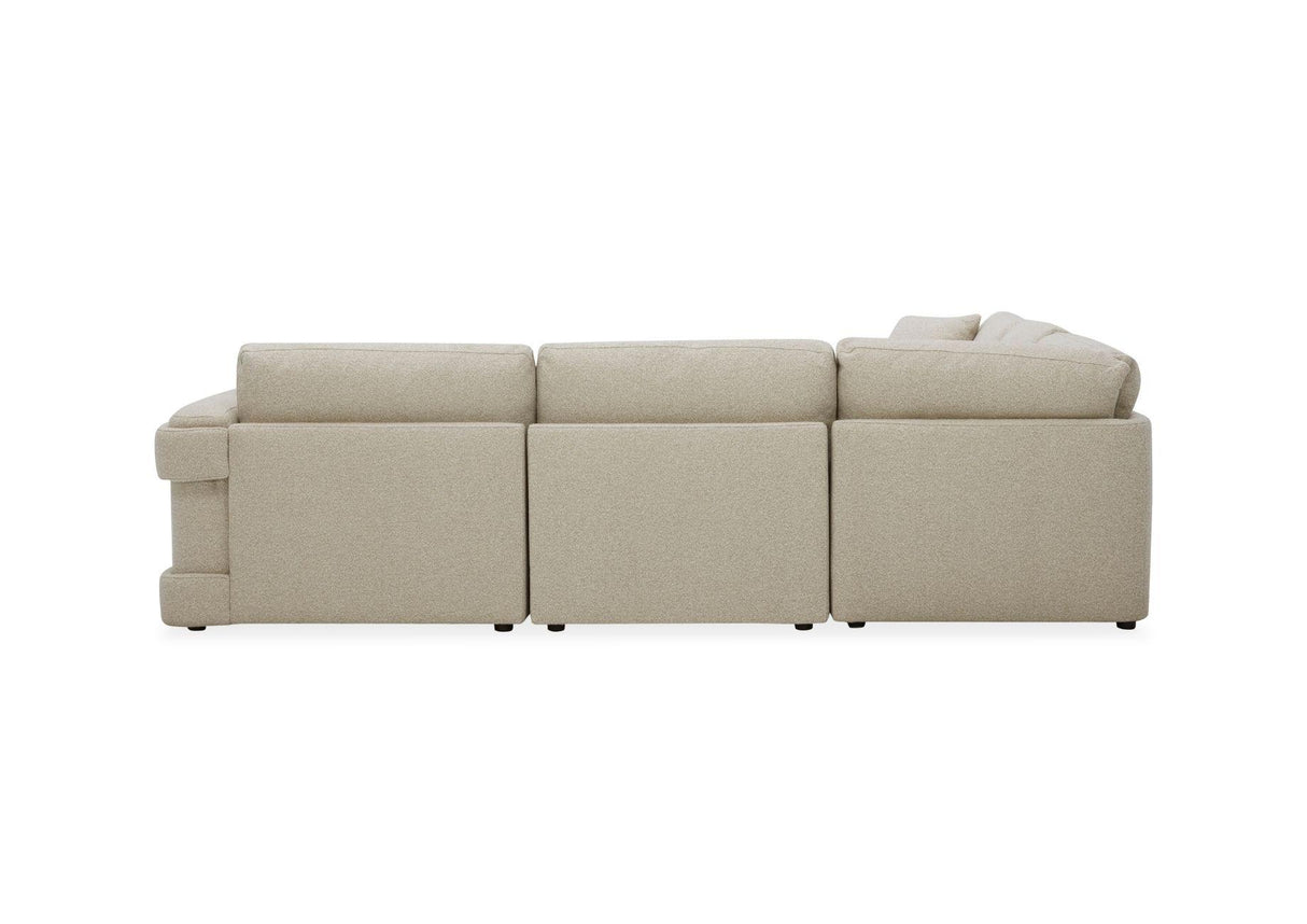 Cloud 2 Corner 2 Modular Static Sofa with Stool