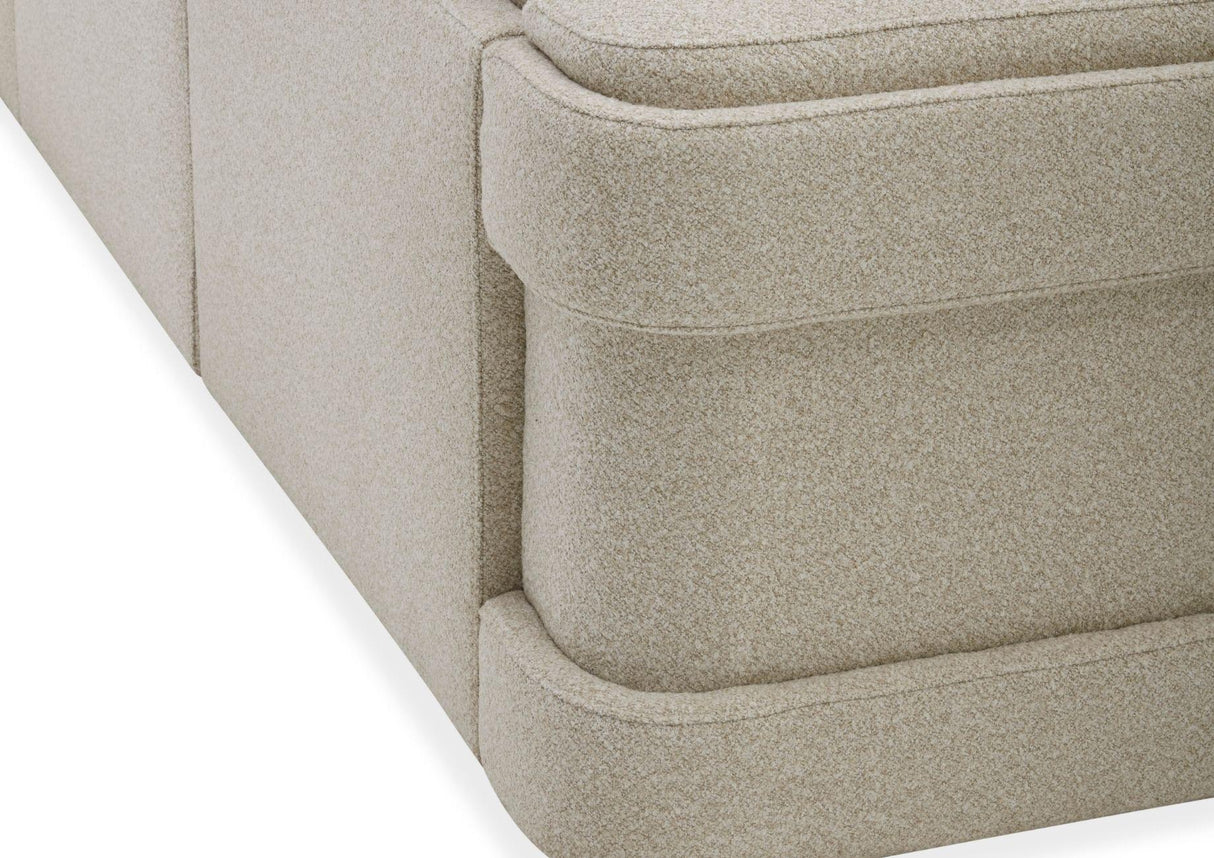 Cloud 2 Corner 2 Modular Static Sofa with Stool