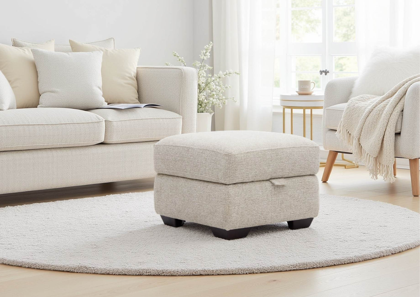 Etna Ottoman Stool
