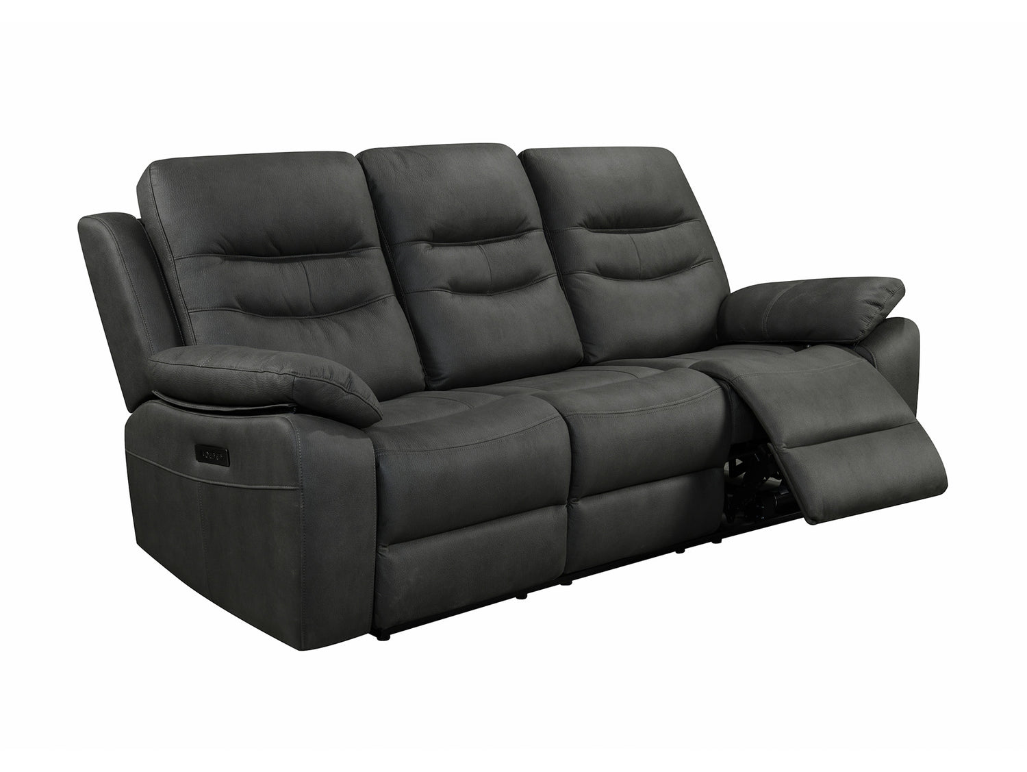 Fuji 3 Seater Recliner Sofa with Power Headrest, USB & USC
