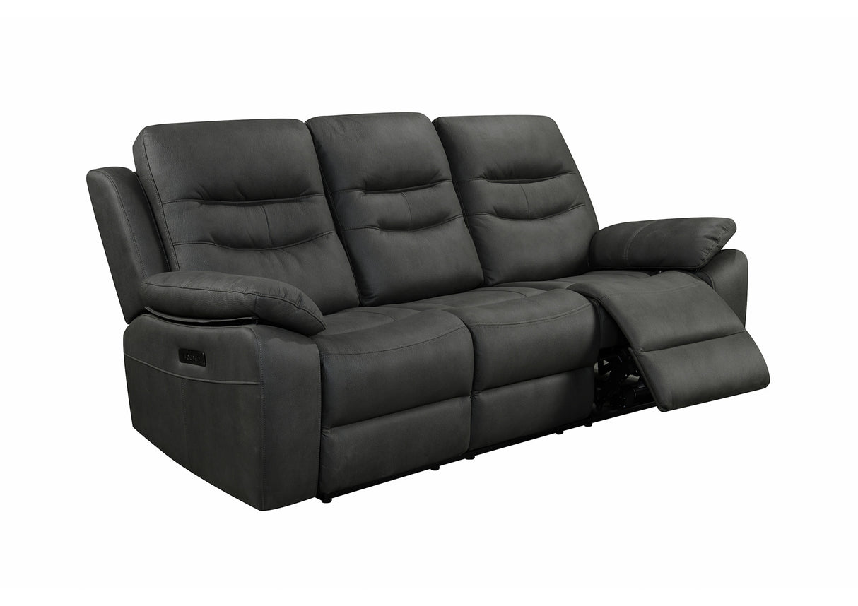 Fuji 3 Seater Recliner Sofa with Power Headrest, USB & USC