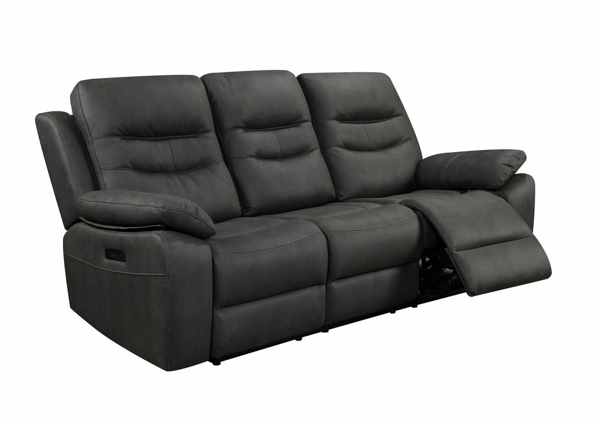 Fuji 3 Seater Recliner Sofa with Power Headrest, USB & USC