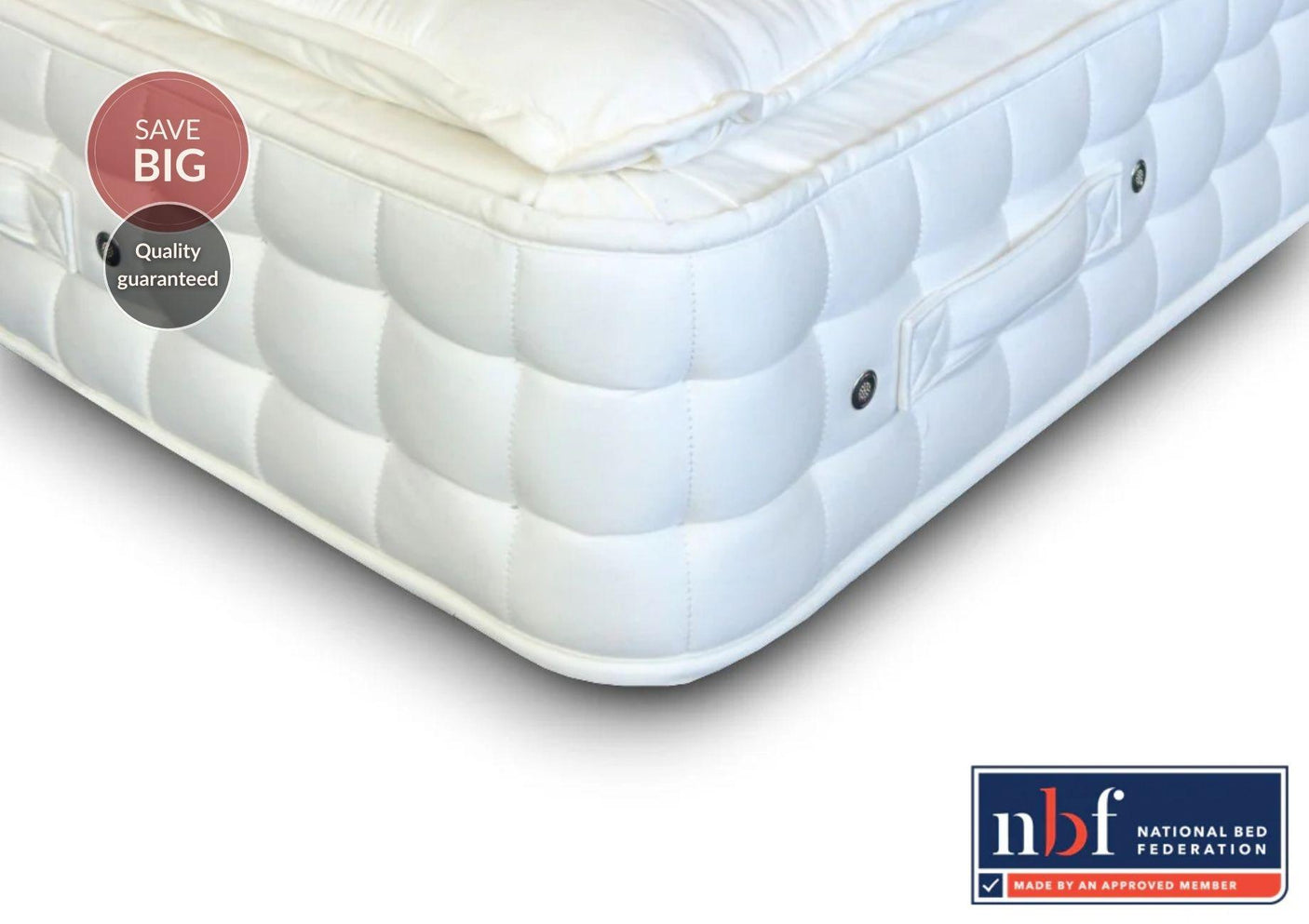 Hampton 2000 Luxury Pocket-Pillowtop Mattress