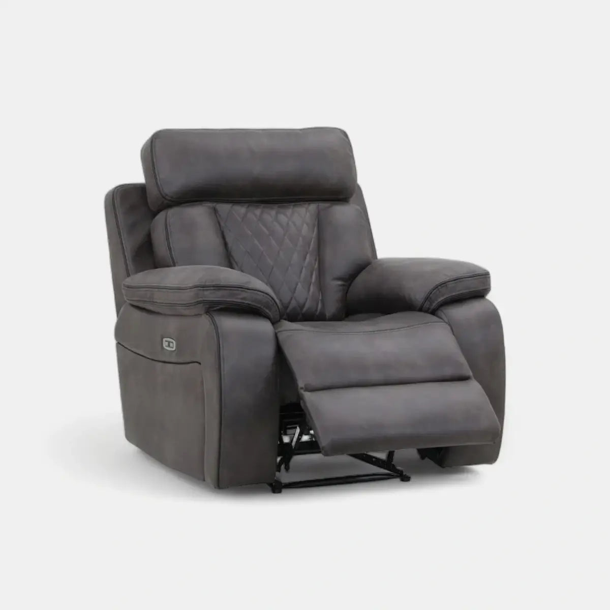 Recliner with outlet usb charger