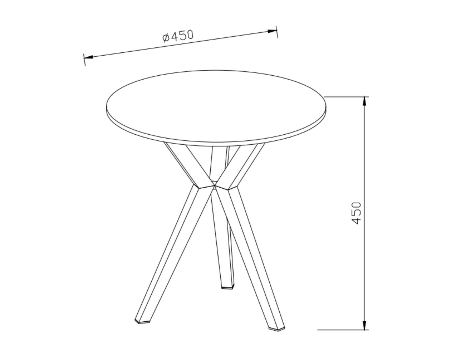Lago Round Side Table