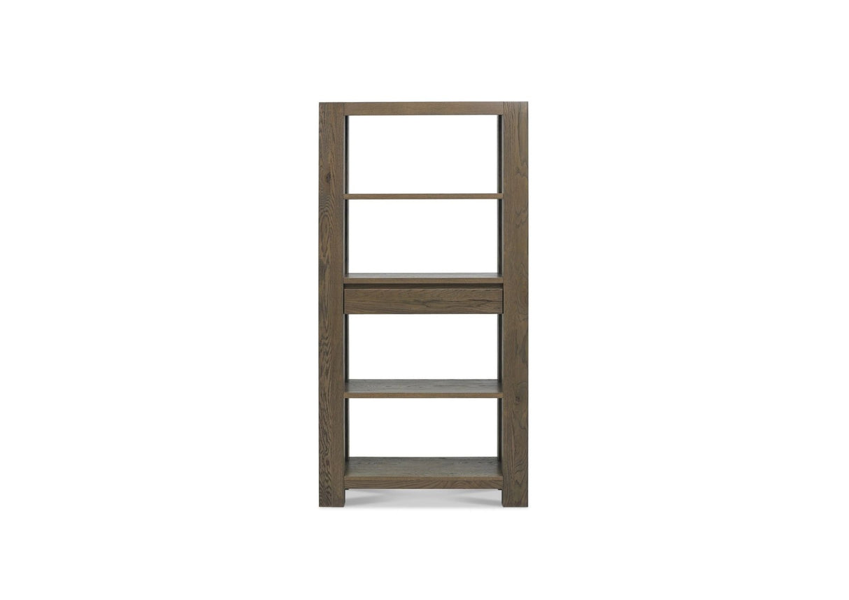 Landon Fumed Oak Open Display Unit