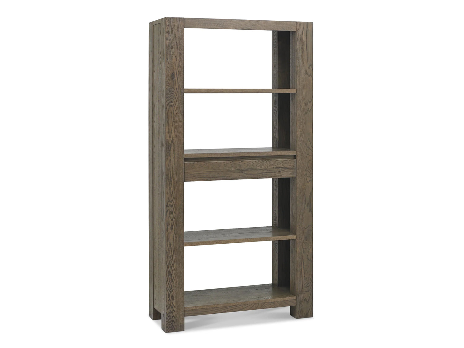 Landon Fumed Oak Open Display Unit