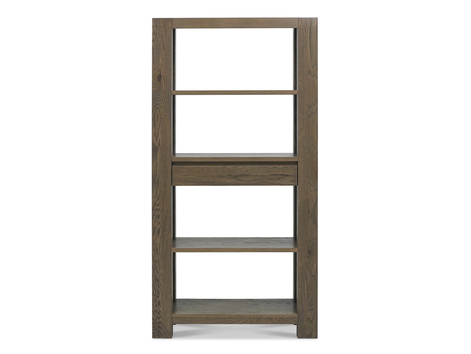 Landon Fumed Oak Open Display Unit