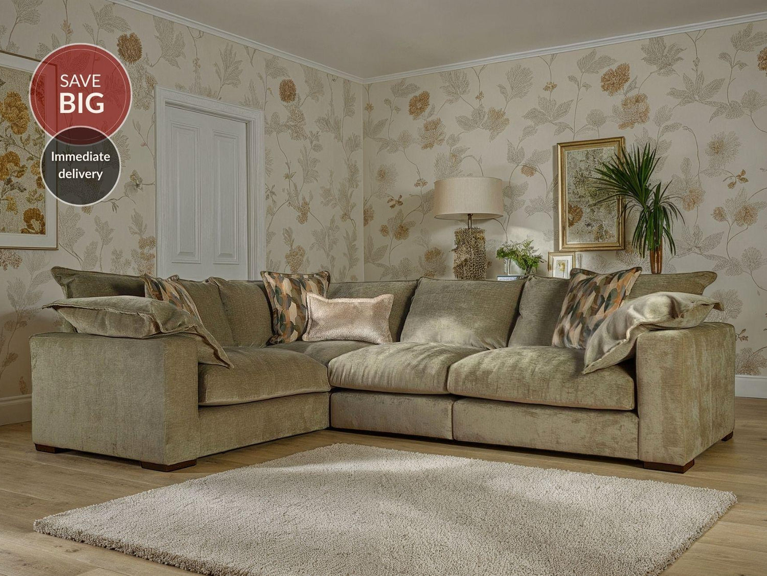 Laurel 1 Corner 1 with Armless Unit