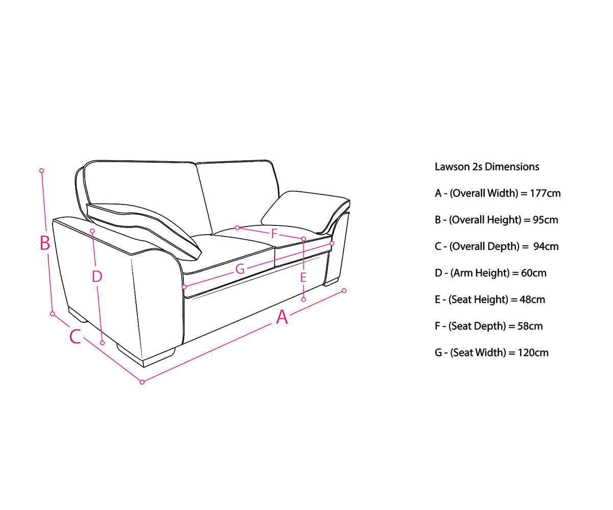 Lawson 2 Seater Sofa