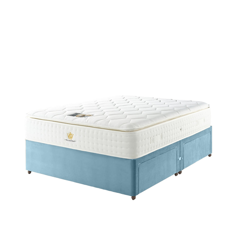 Divan Base including Latex Pillow Top 5000 Mattress