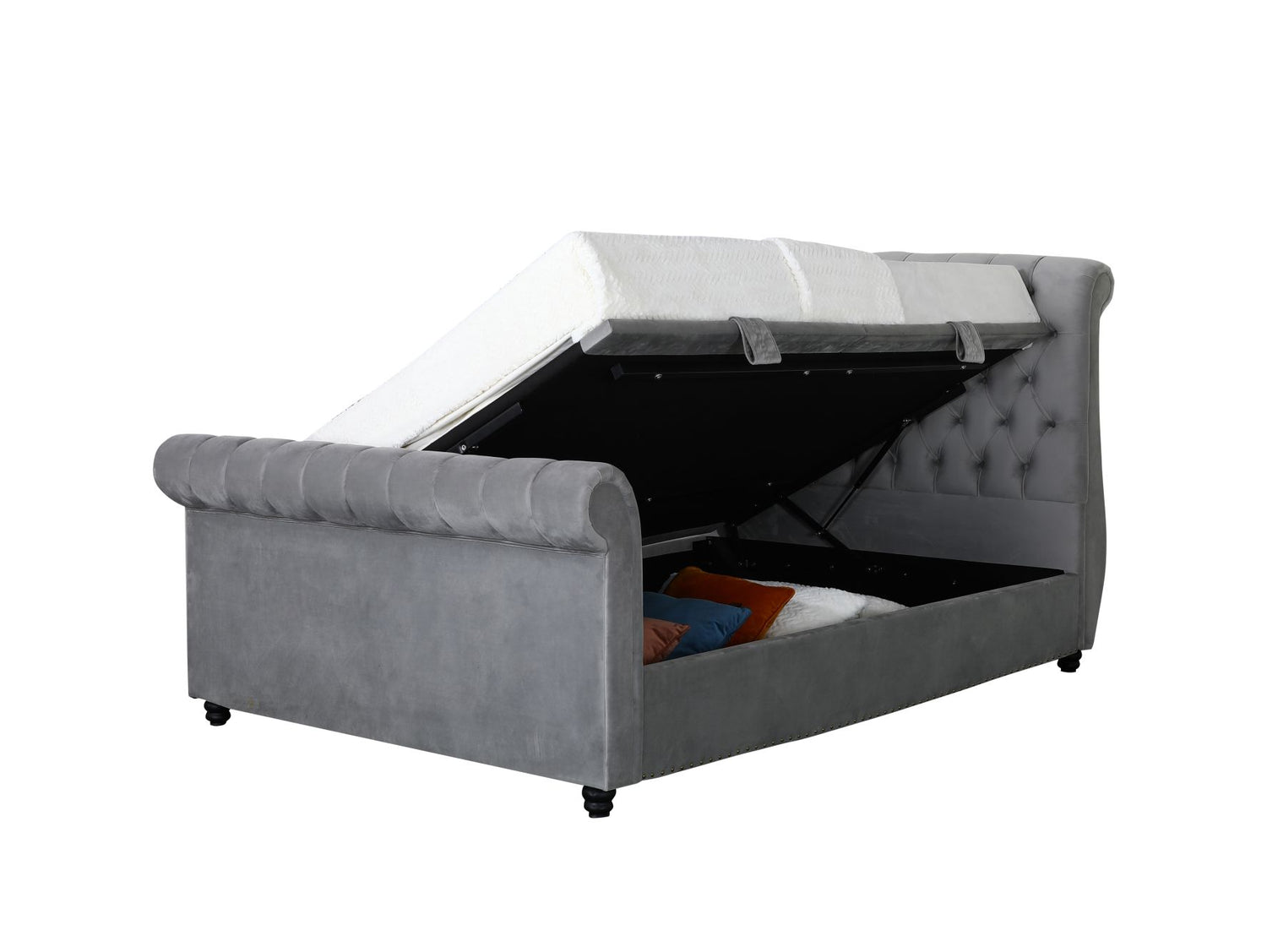 Image of the Mayfair Ottoman Bed Frame storage space