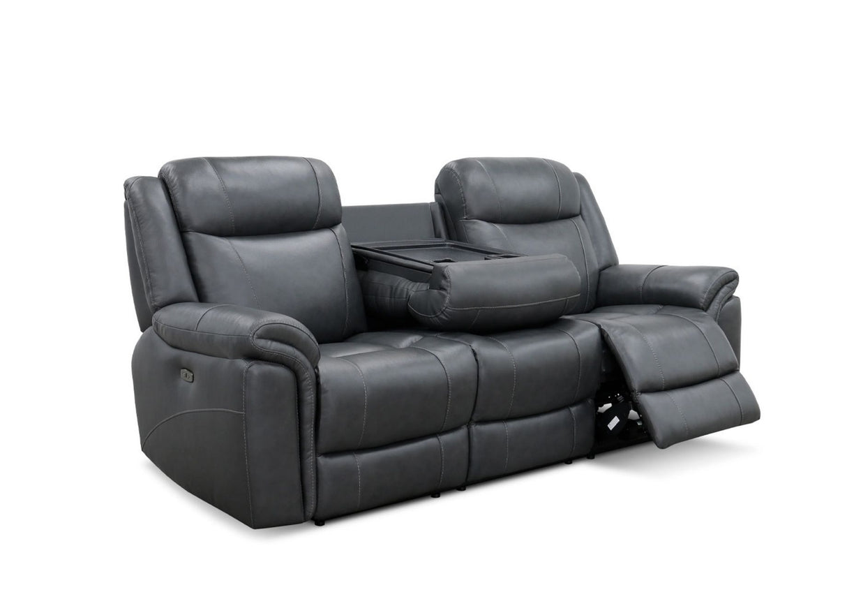 Melbourne 3 Seater Power Recliner Sofa with drop down table