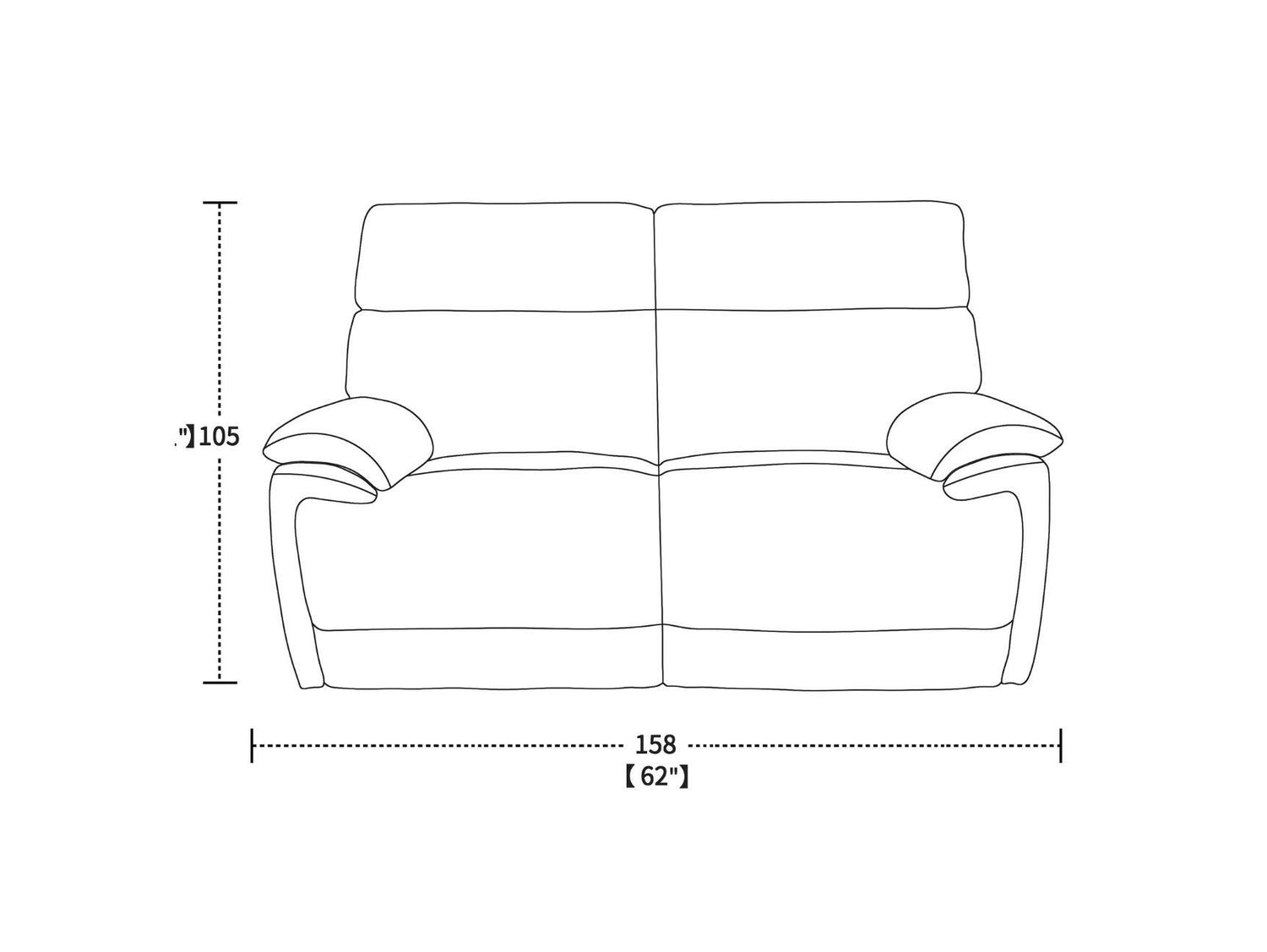 Monaco 2-Seater Power Recliner