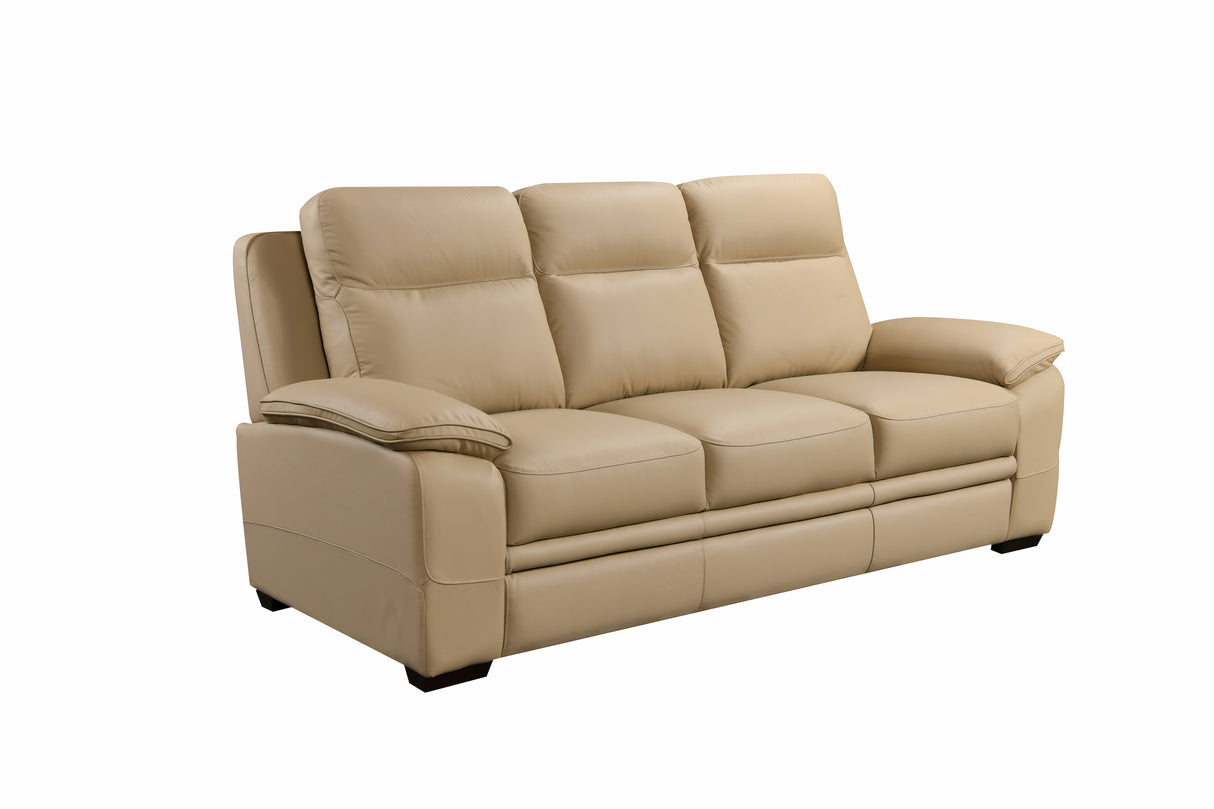 Mont Blanc Leather 3 Seater Sofa