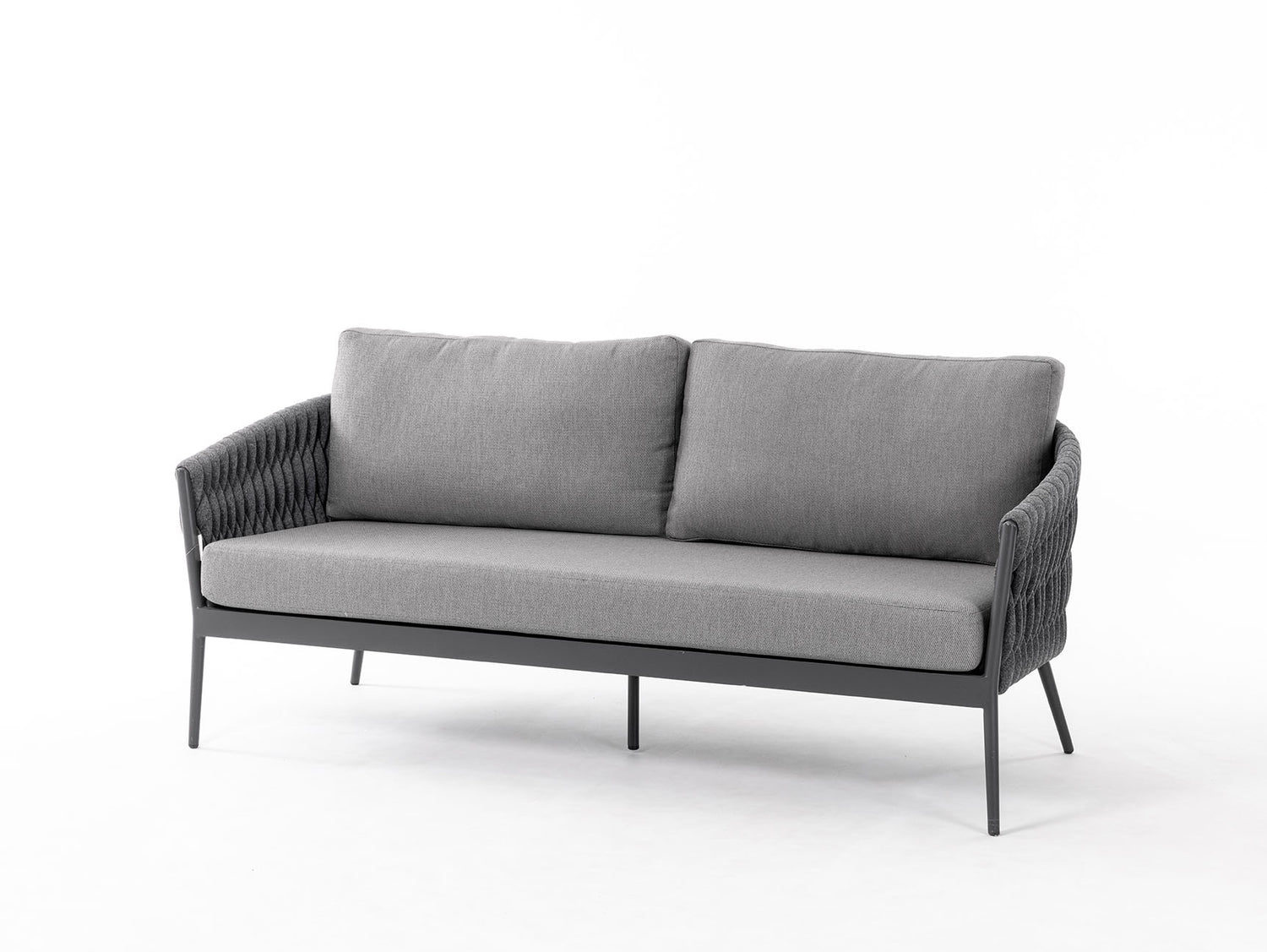 Rope Garden 3 Seater and 2 x Chair Sofa Set