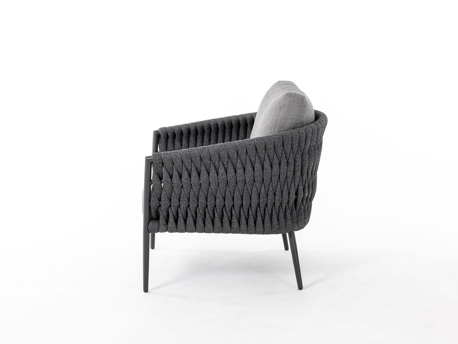 Rope Garden 3 Seater and 2 x Chair Sofa Set