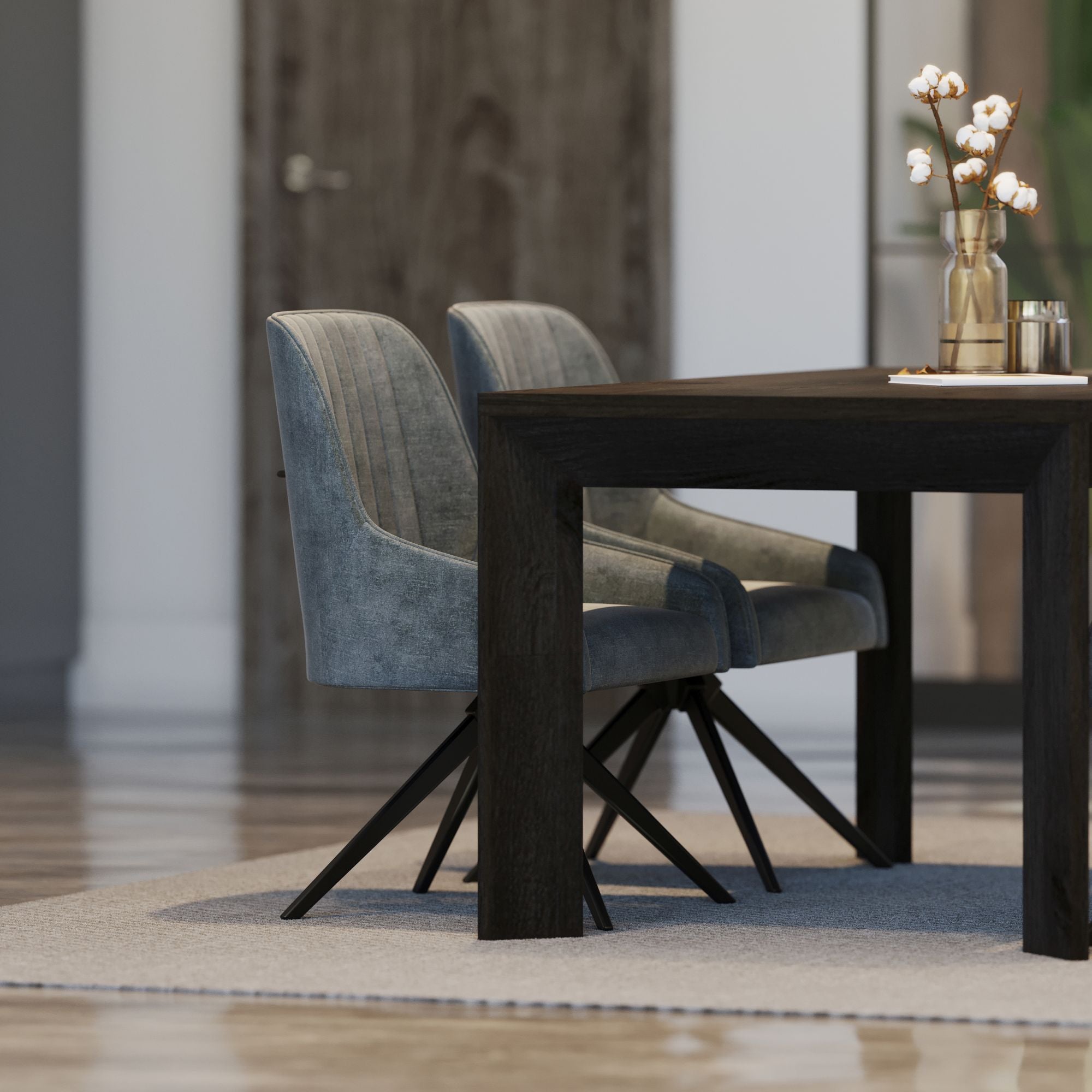 Ingot Fixed Top Dining Table