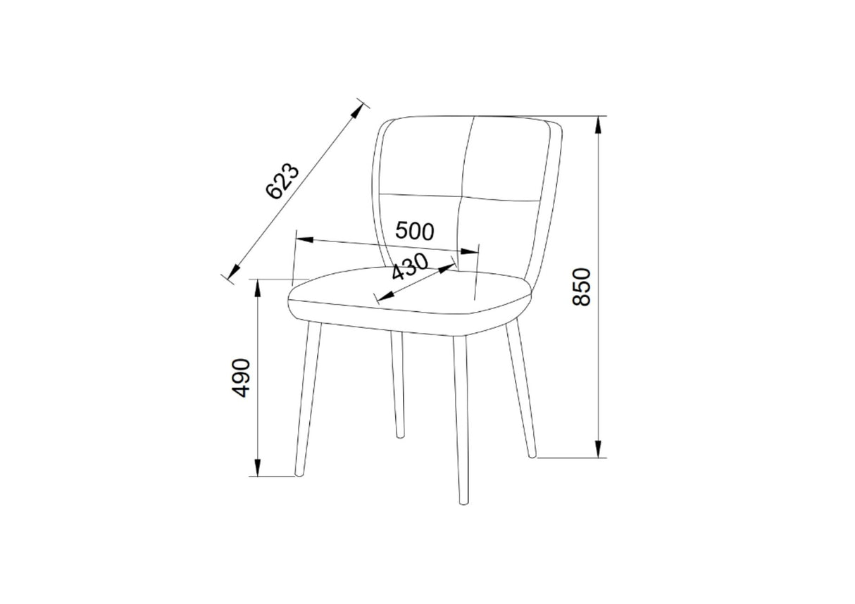 Nadia Dining Chairs (Sold in Pairs)