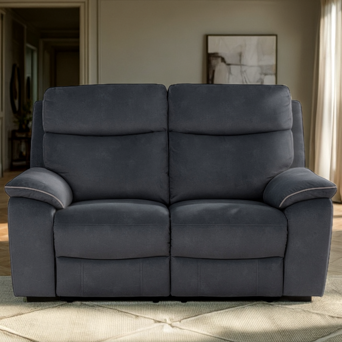 Naples 2 Seater Recliner Sofa with USB – NCF Living