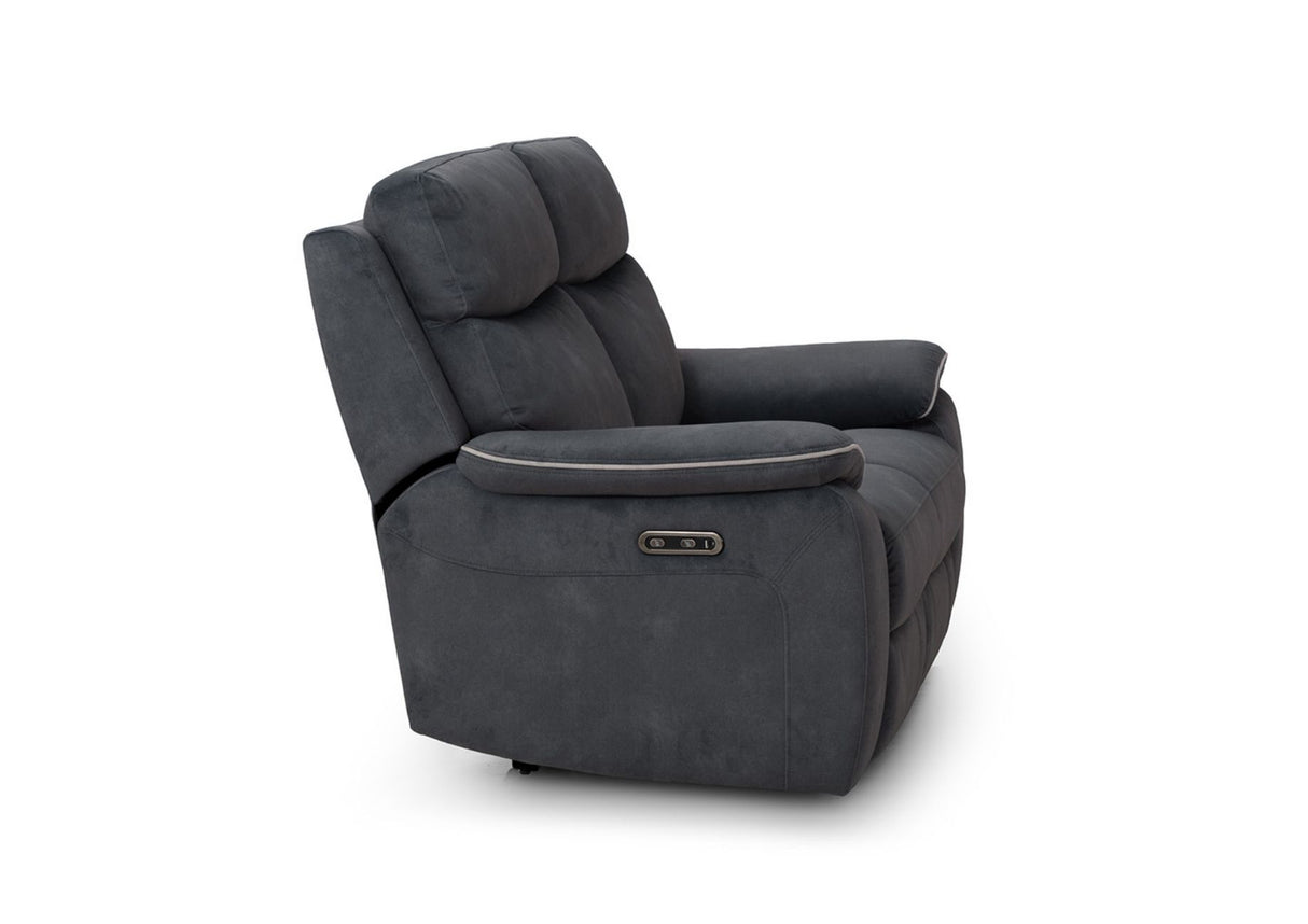 Naples 2 Seater Recliner Sofa with USB