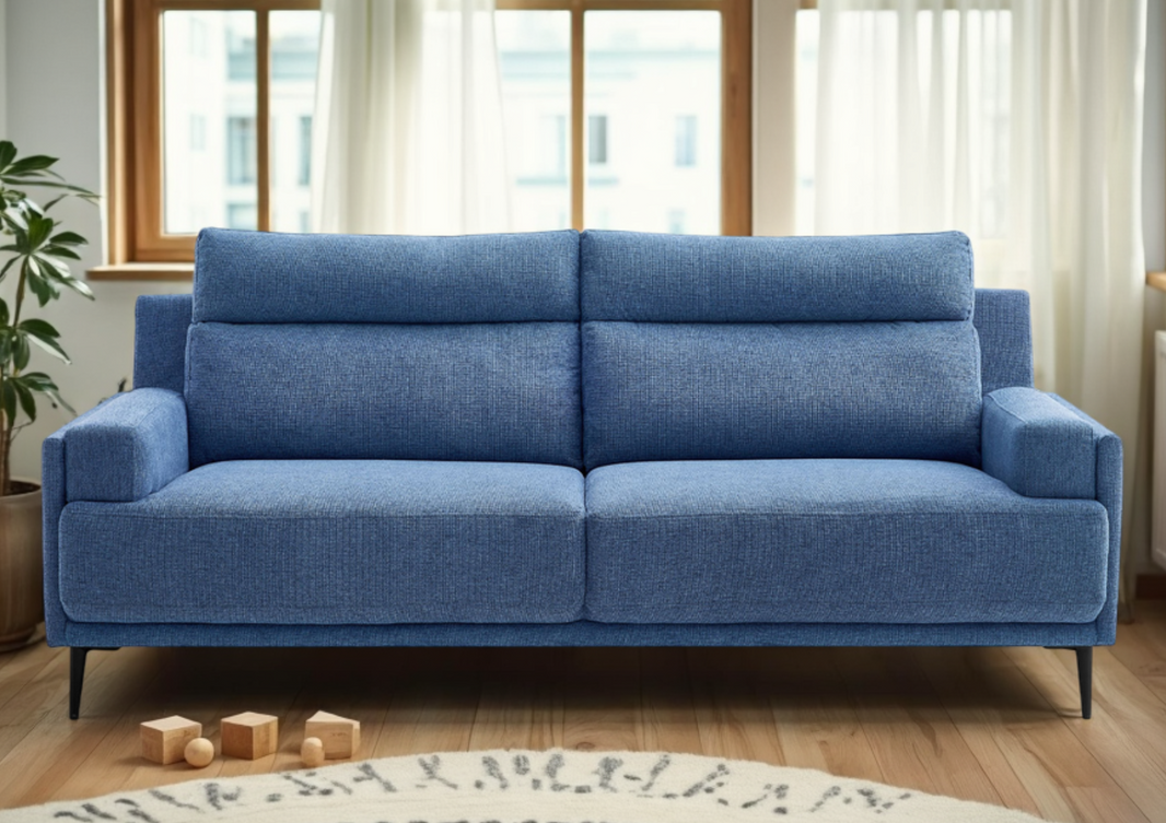 Nevada 3 Seater Sofa - Blue