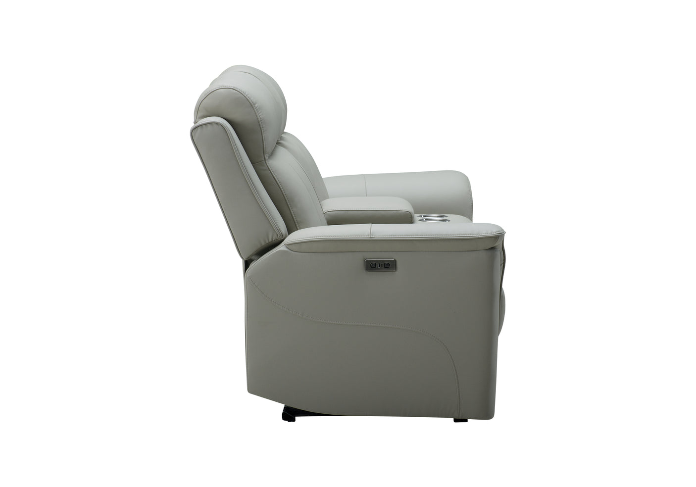 Lily 2 Seater Power Recliner with Console