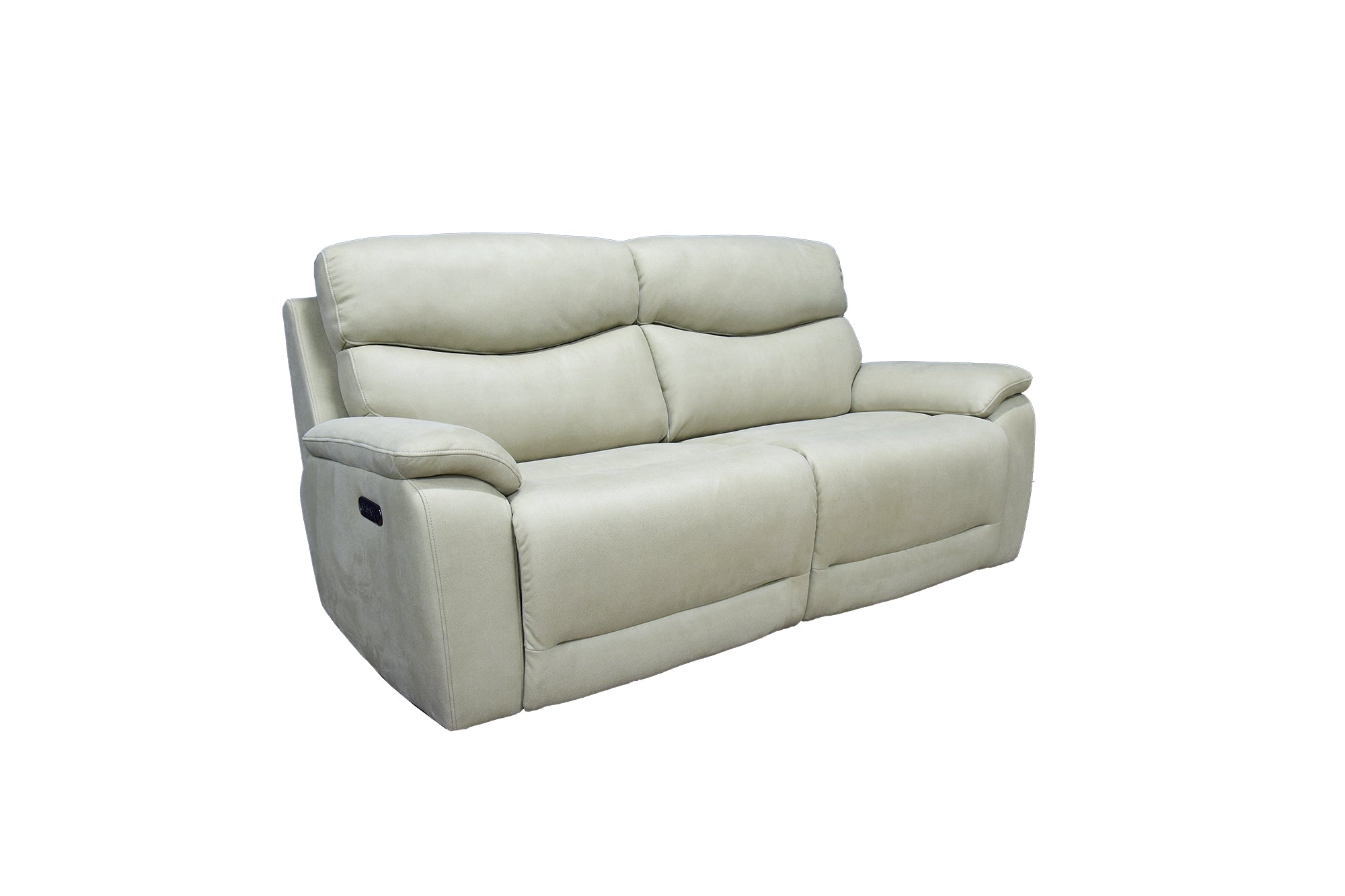 Nice 2 Seater Sofa with Power Recliners